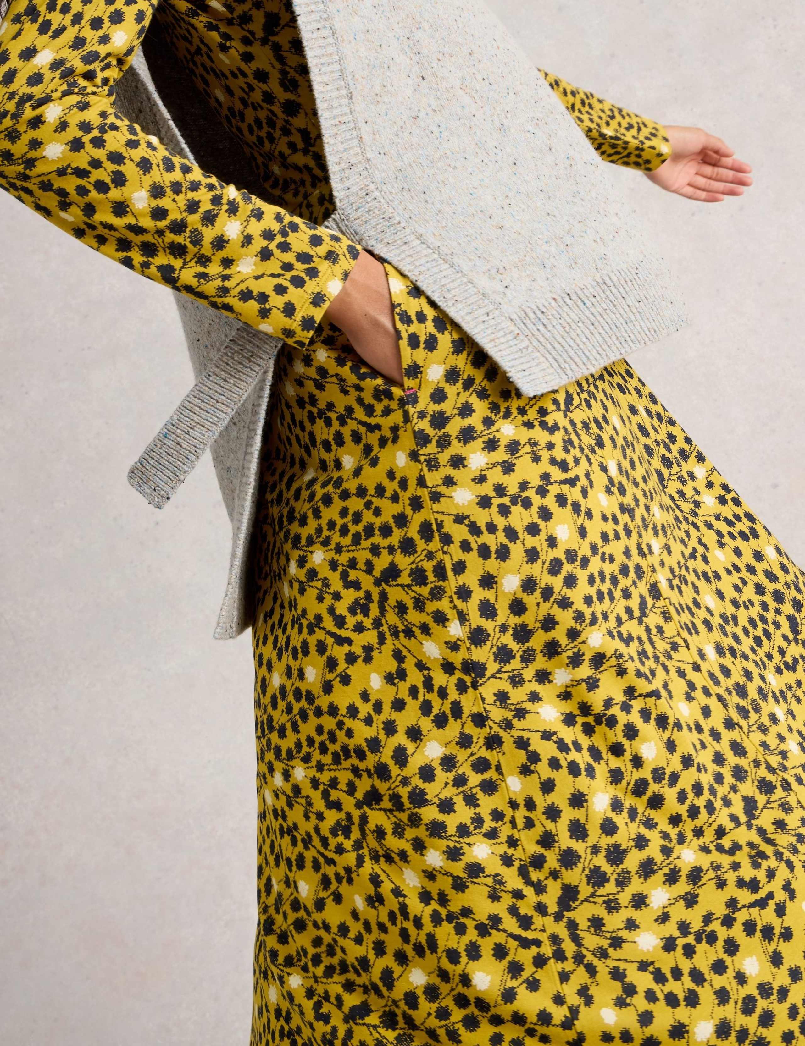 Jersey Spot Print Tea Dress 4 of 5