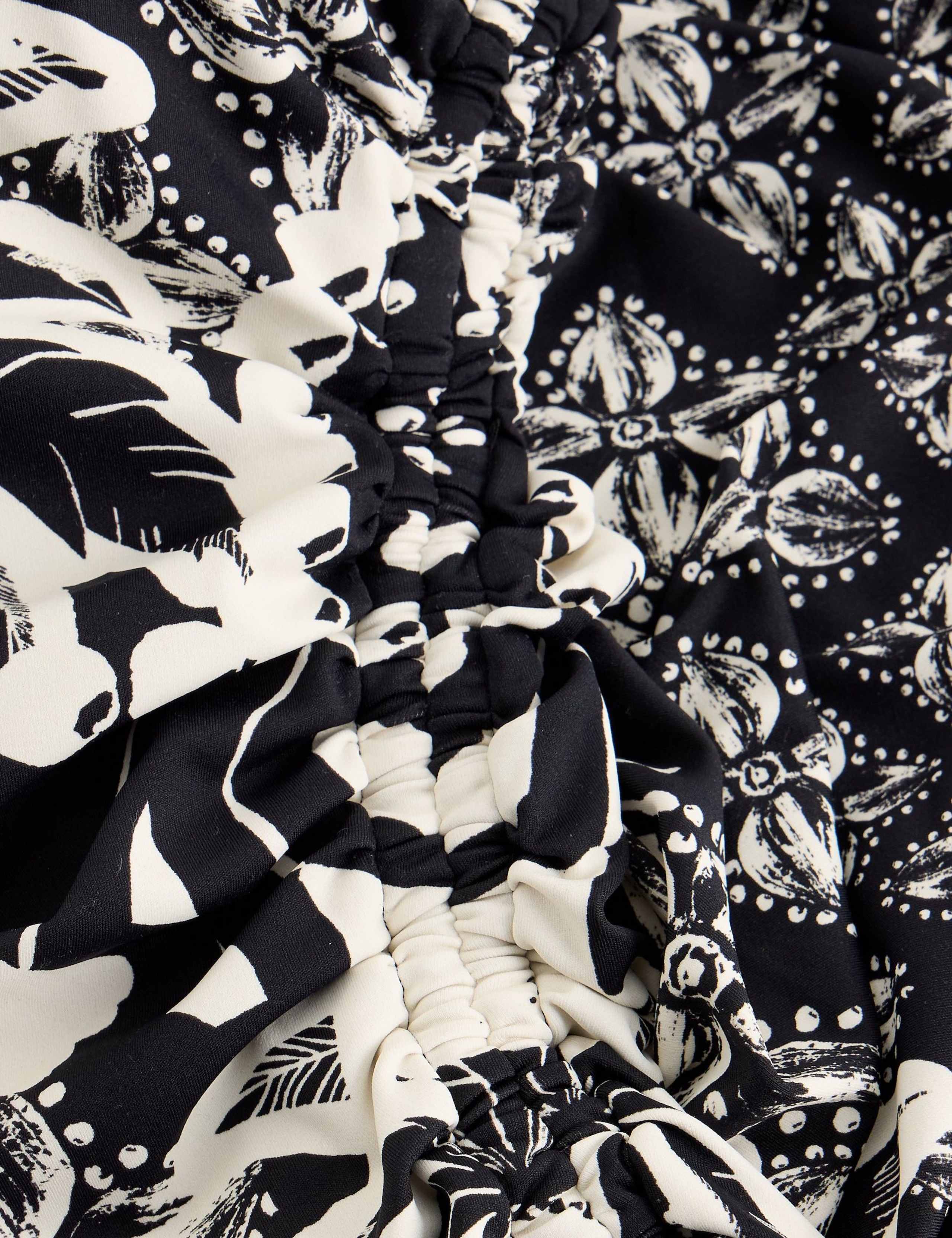 Printed Padded Strapless Halterneck Swimsuit 6 of 6