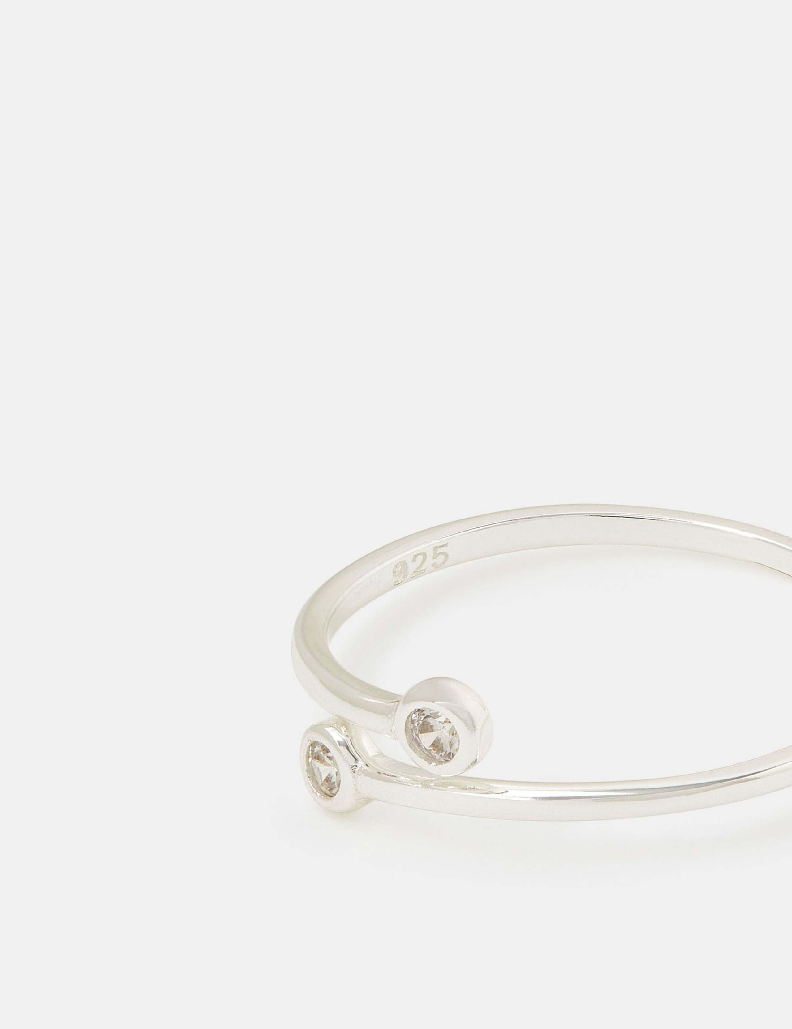 Sterling Silver Sparkle Ring 2 of 2