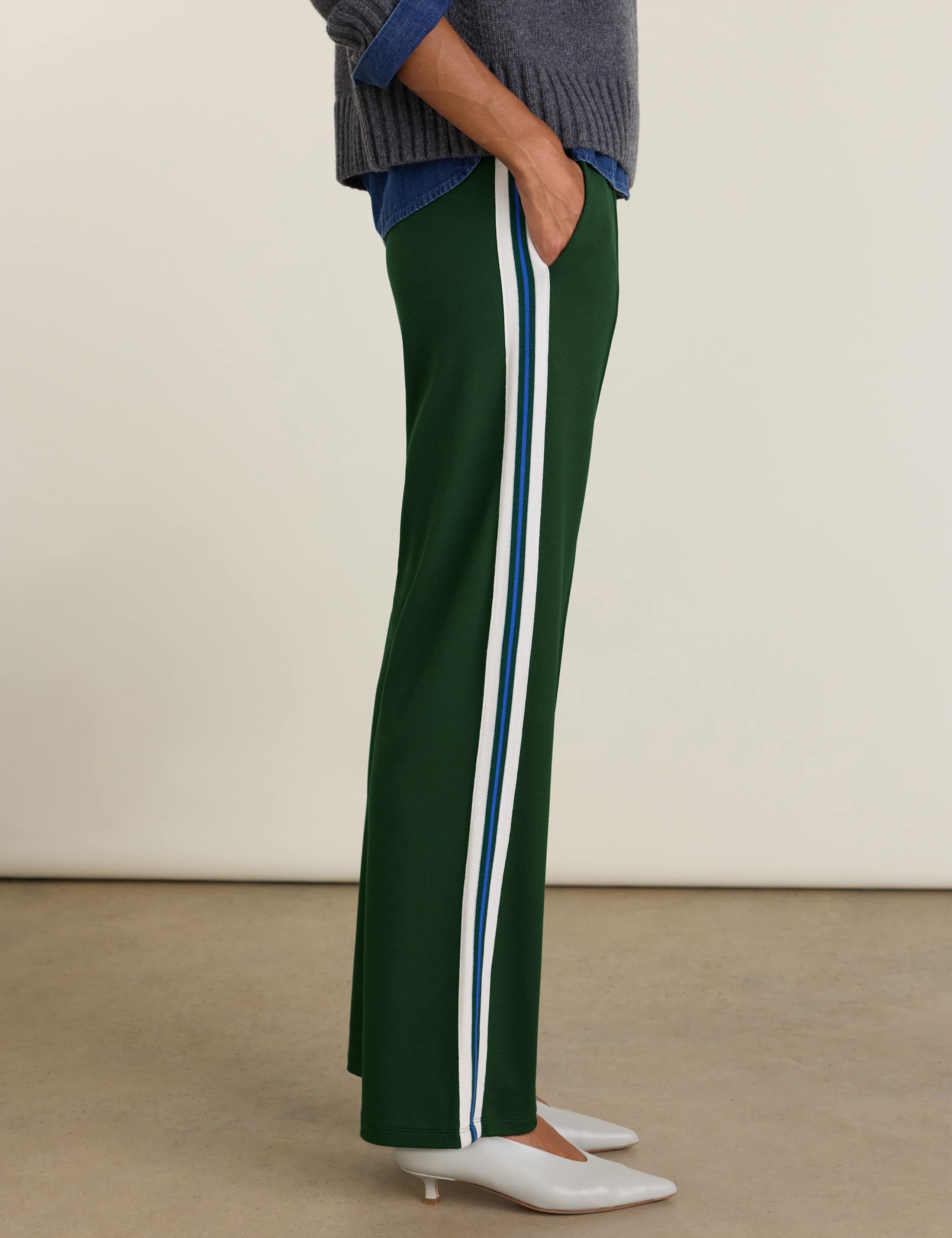 Side Stripe Elasticated Waist Trousers 3 of 3