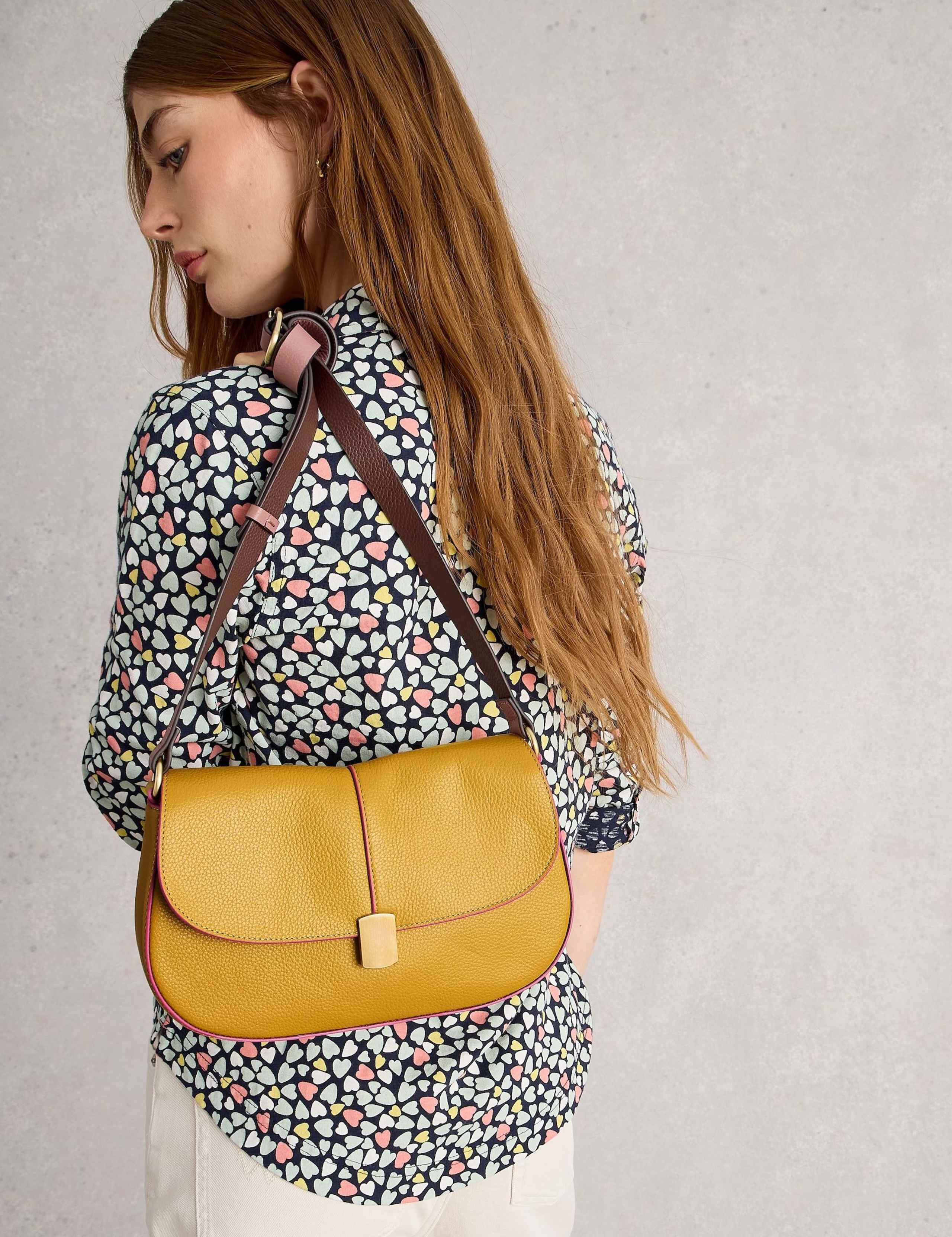 Leather Cross Body Bag 4 of 5