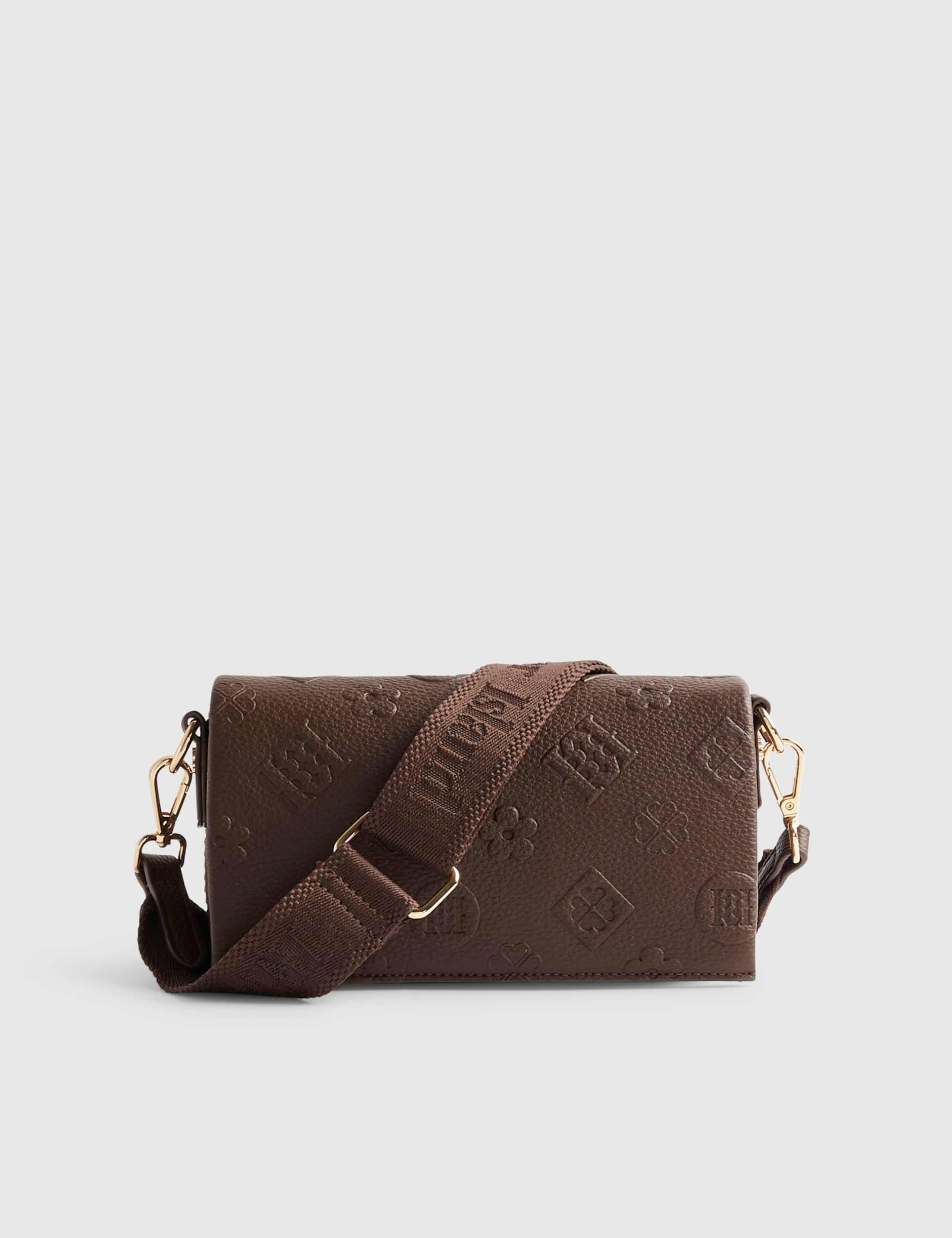 Embossed Chain Strap Cross Body Bag 5 of 5