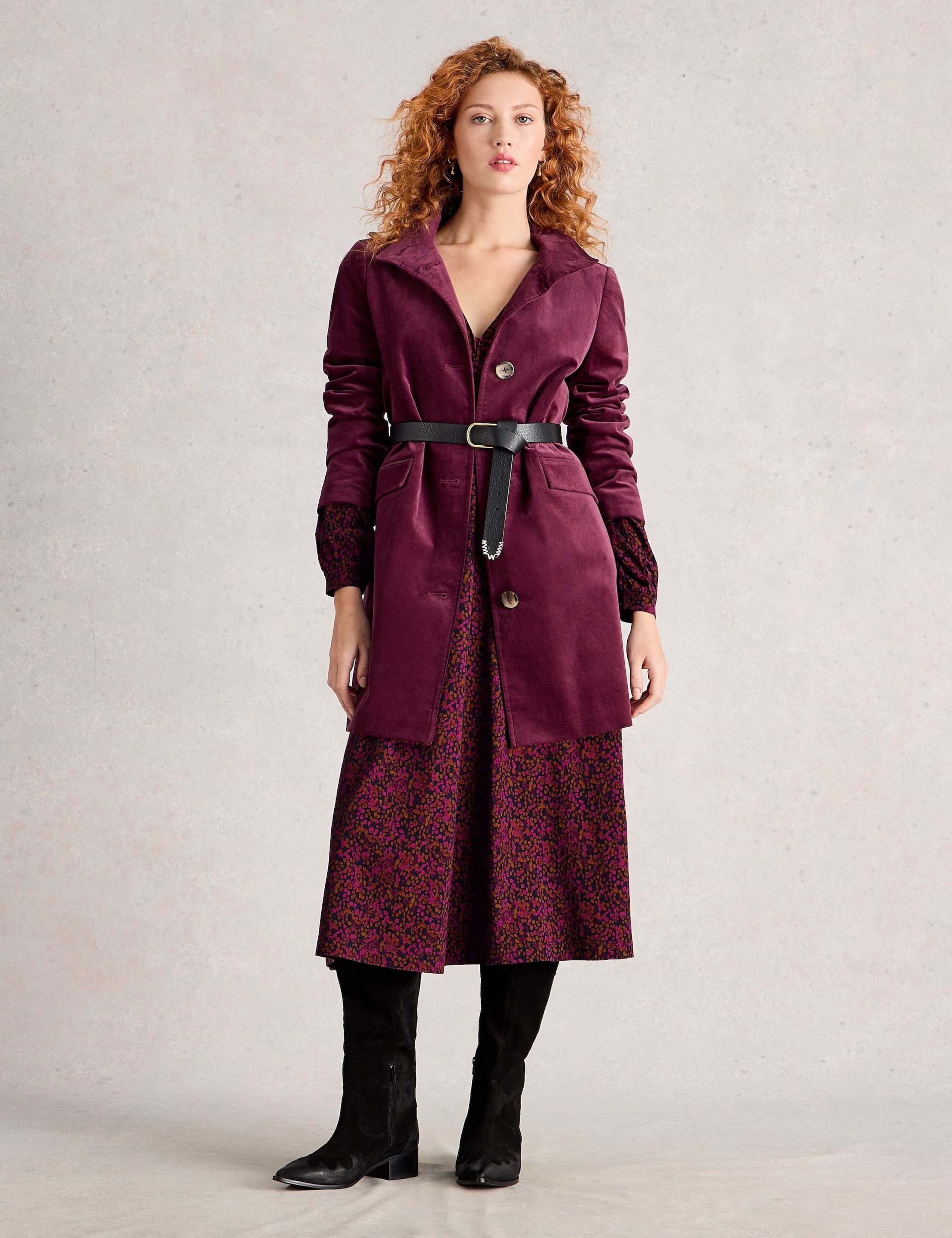 Jersey Printed V-Neck Midi Tea Dress 4 of 5