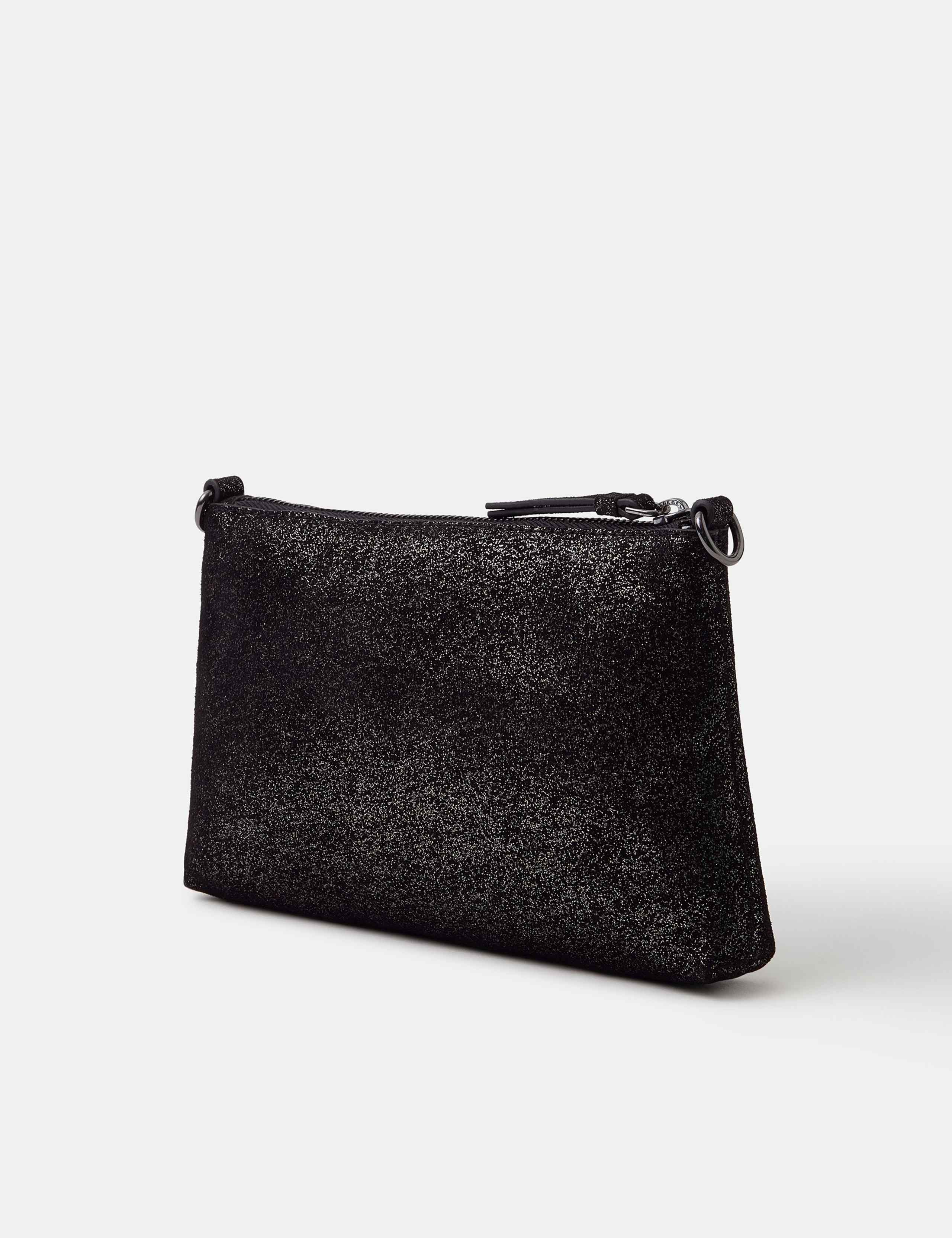 Leather Metallic Cross Body 2 of 4
