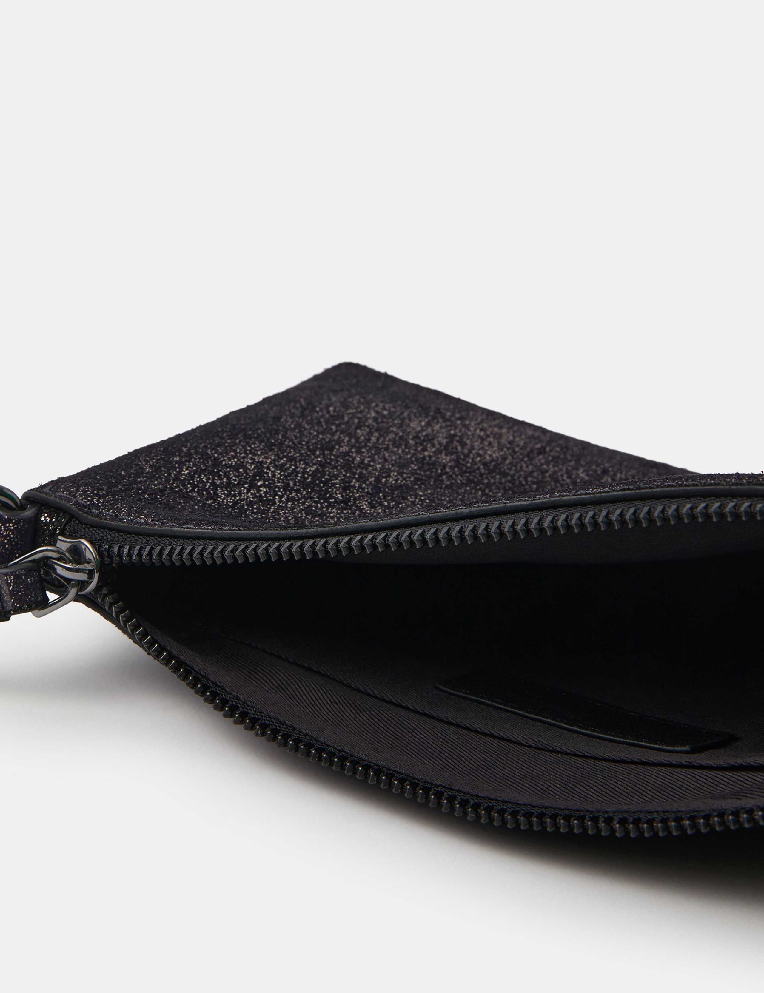 Leather Metallic Cross Body 3 of 4