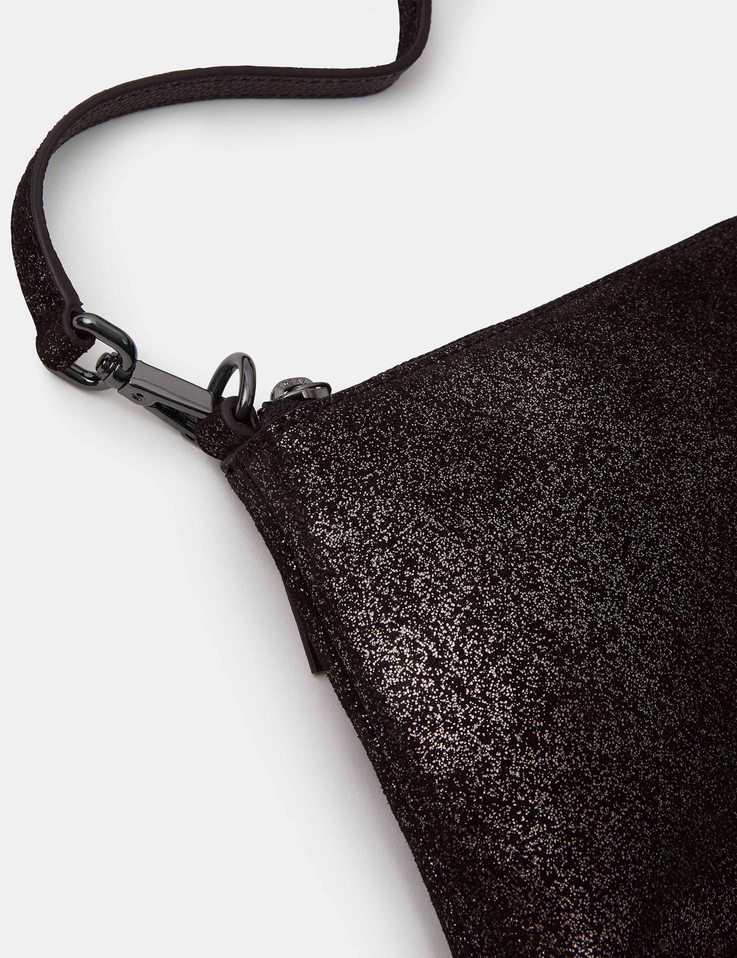 Leather Metallic Cross Body 4 of 4