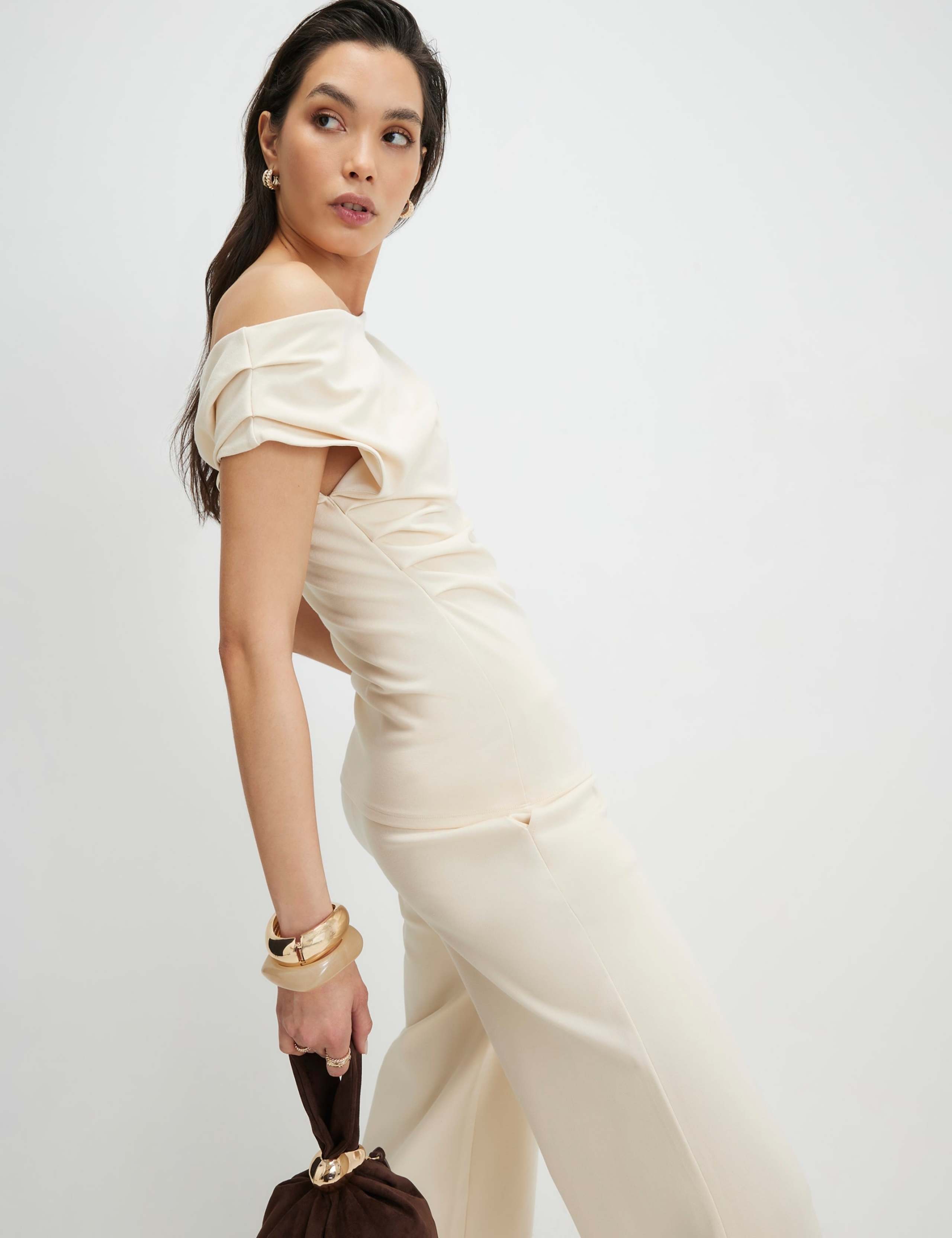 Jersey One Shoulder Top 2 of 4