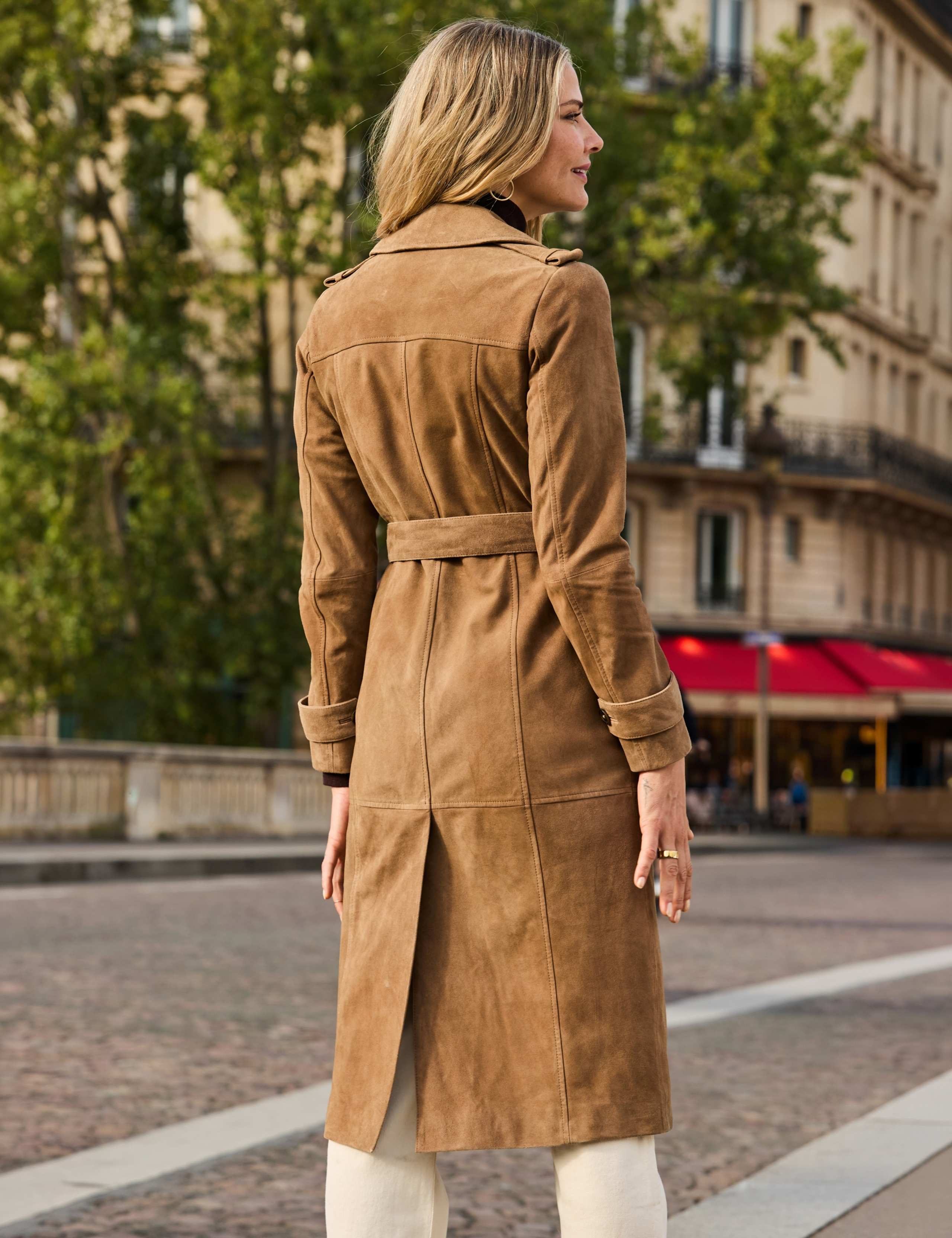 Leather Trench Coat 6 of 8