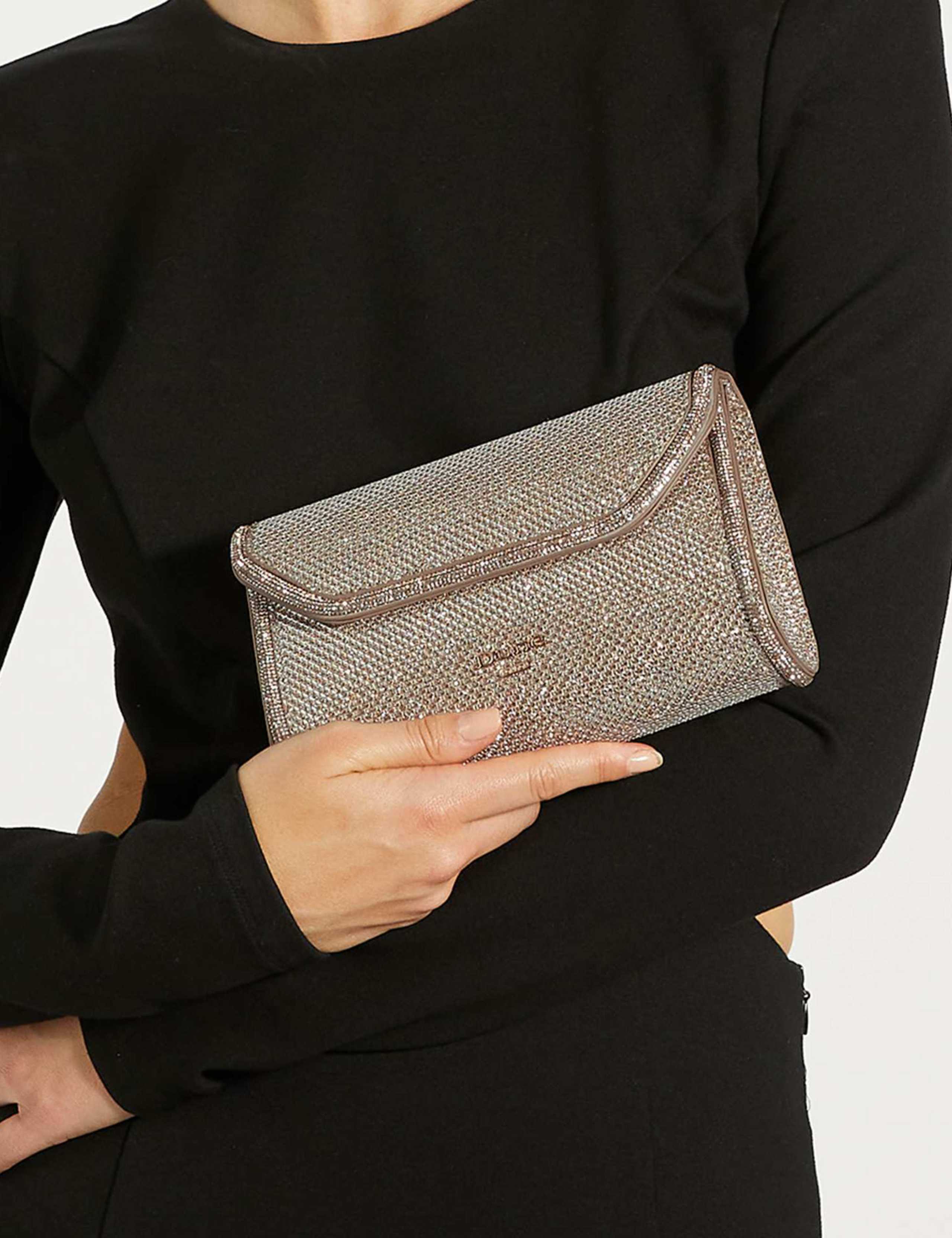 Metallic Clutch Bag 1 of 6