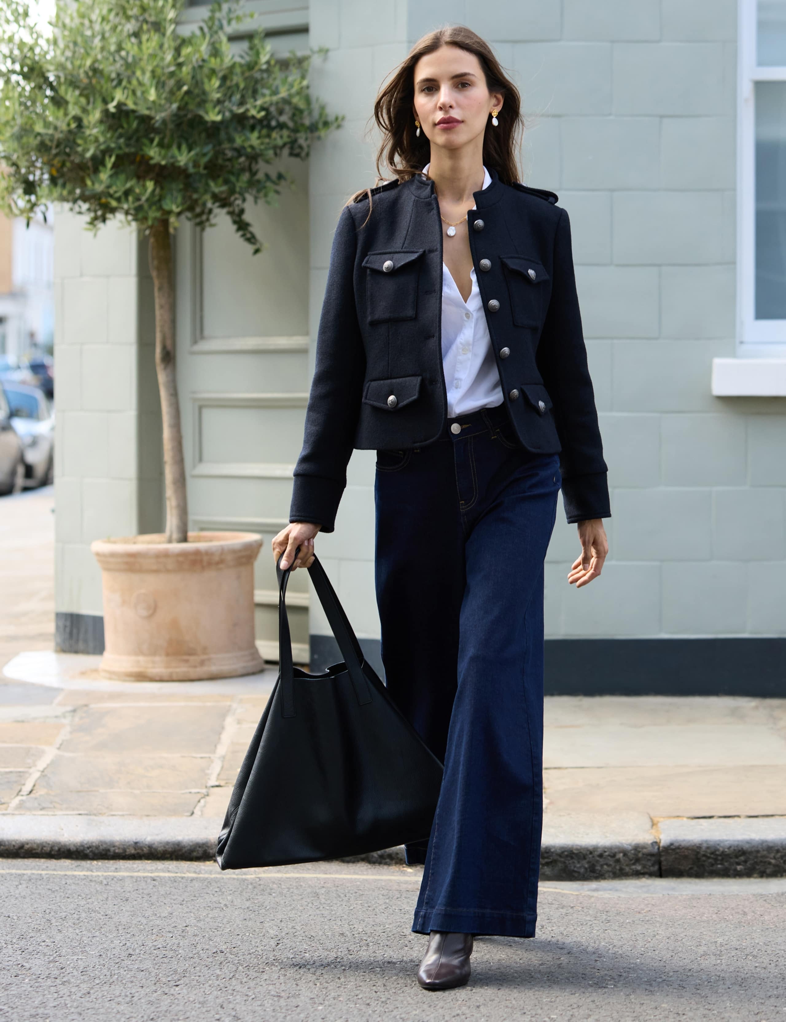 Wool Rich Utility Jacket 2 of 5