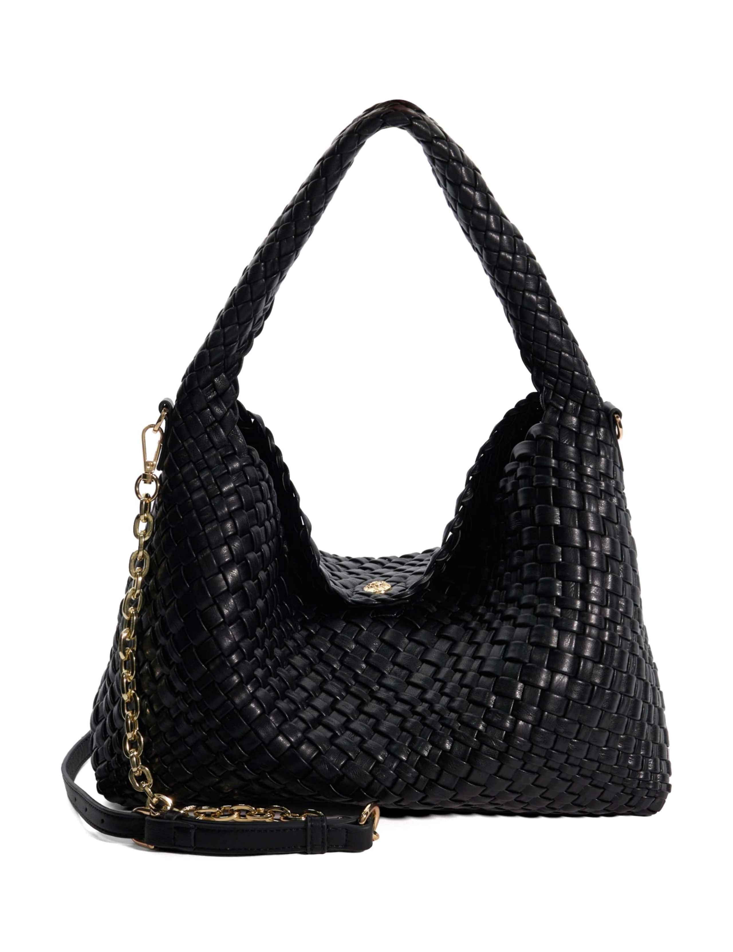Woven Chain Strap Shoulder Bag 1 of 5