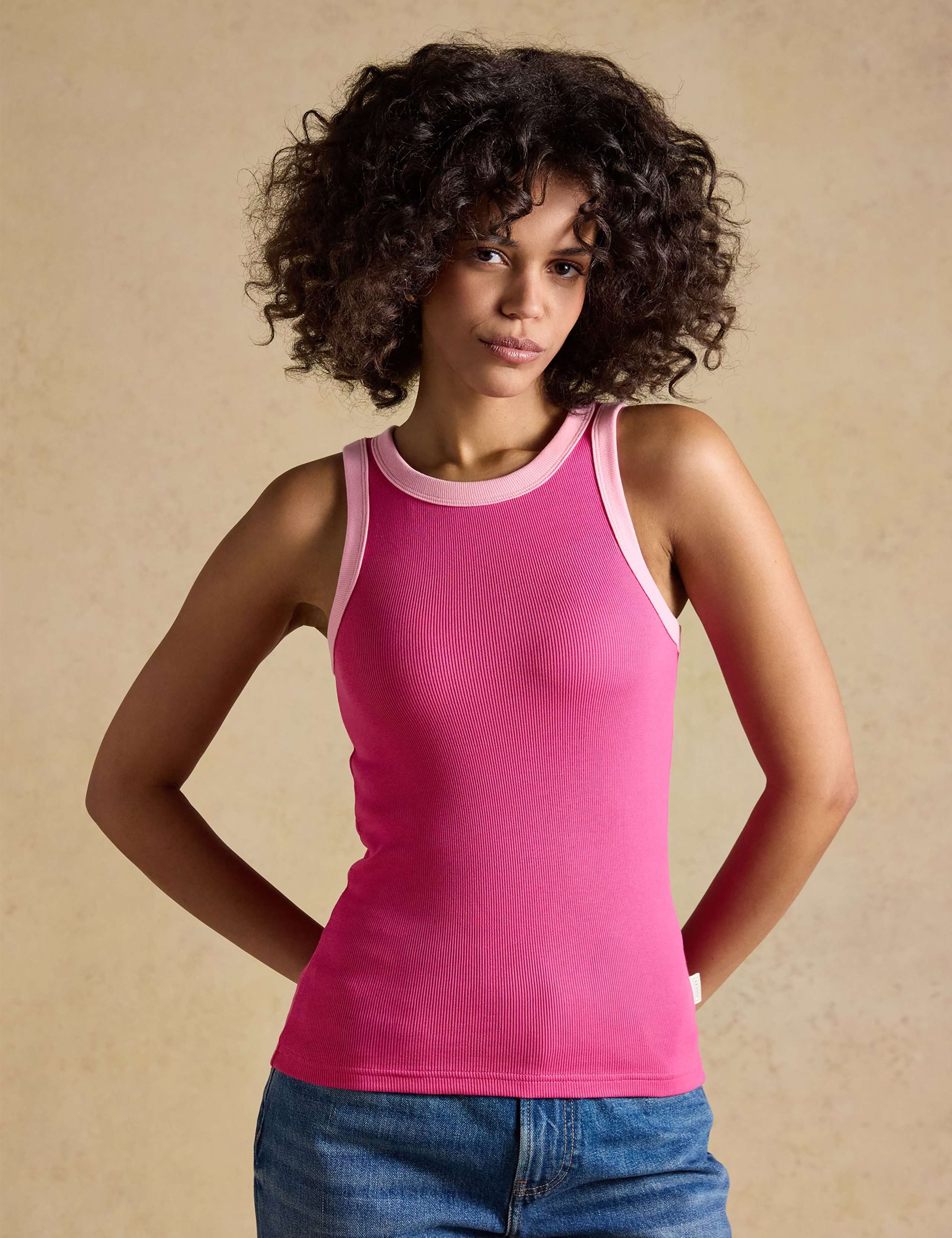 Cotton Rich Ribbed Vest 3 of 7