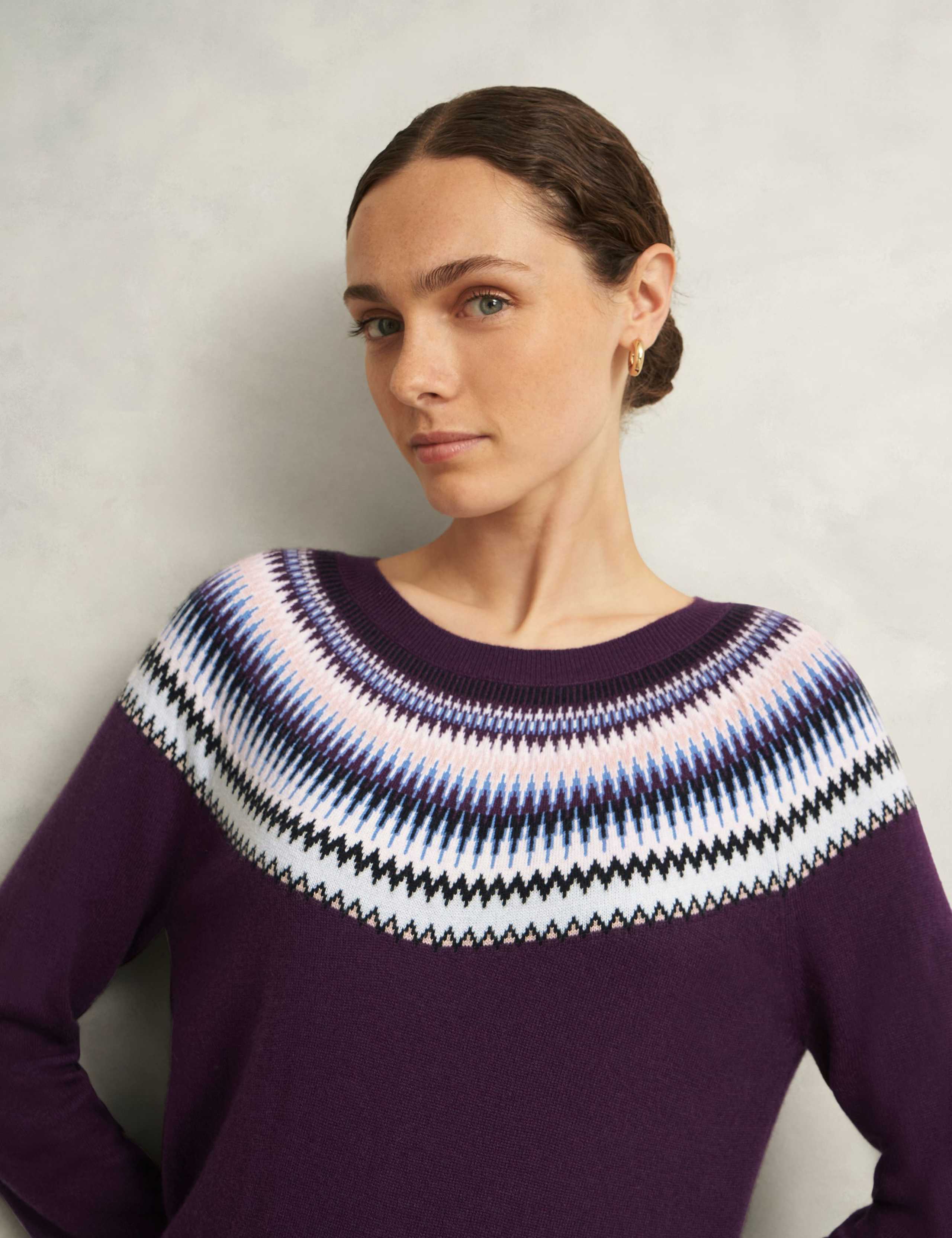 Merino Wool Blend Fair Isle Jumper 3 of 5