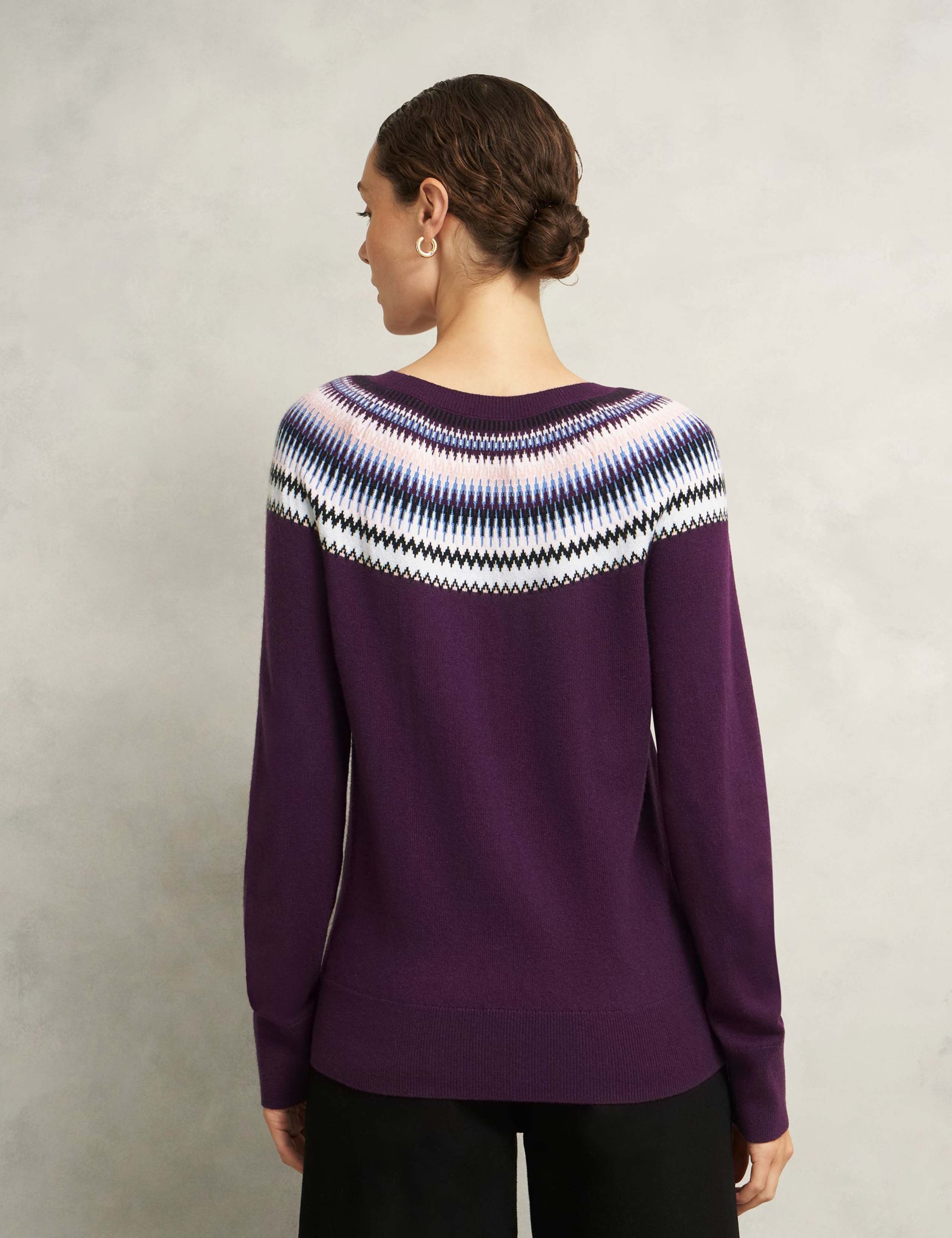 Merino Wool Blend Fair Isle Jumper 4 of 5