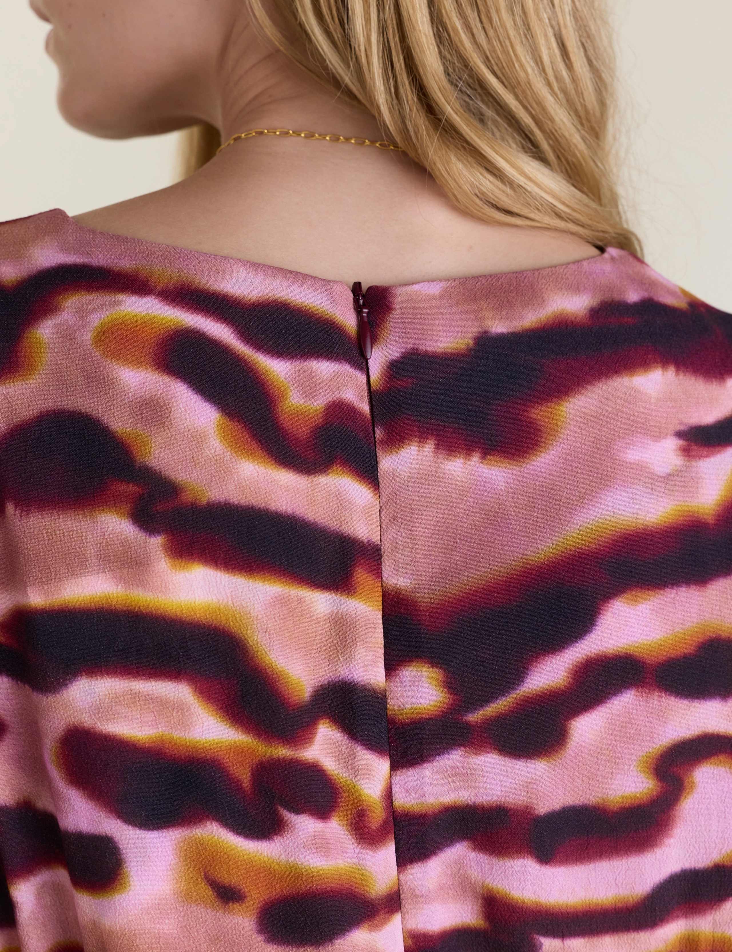 Animal Print Midi Skater Dress 3 of 3