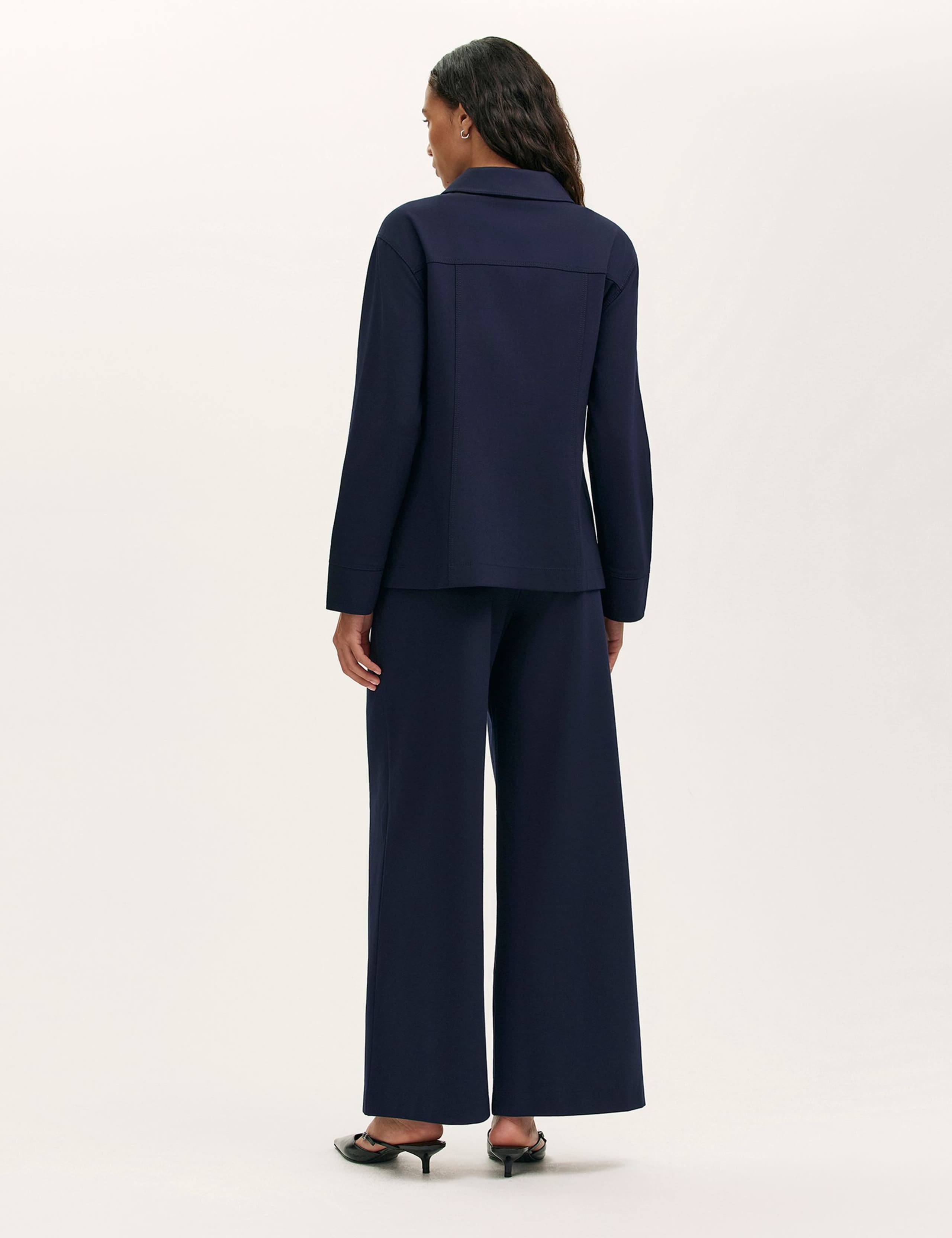 Ponte Jersey Collared Jacket 3 of 4