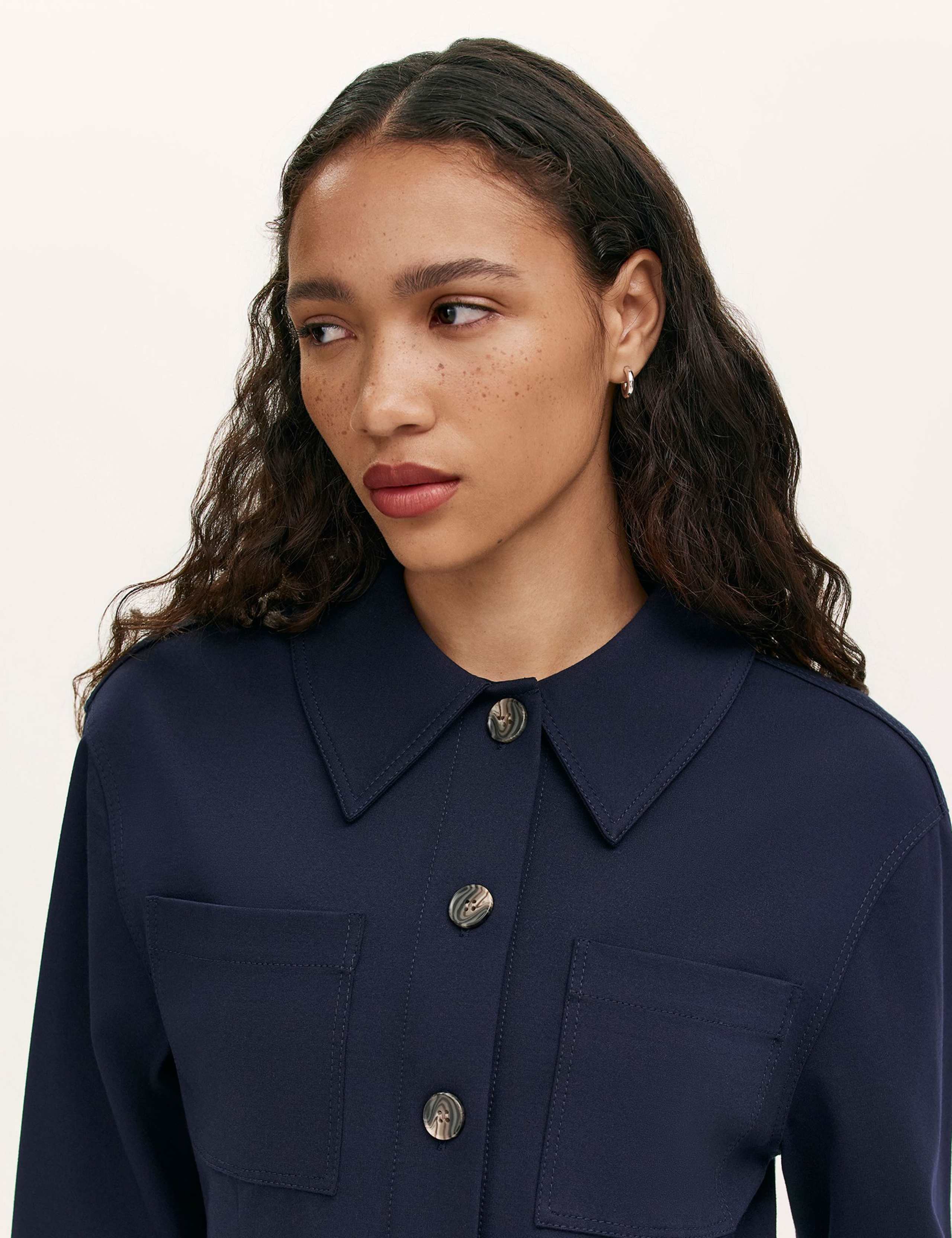 Ponte Jersey Collared Jacket 4 of 4