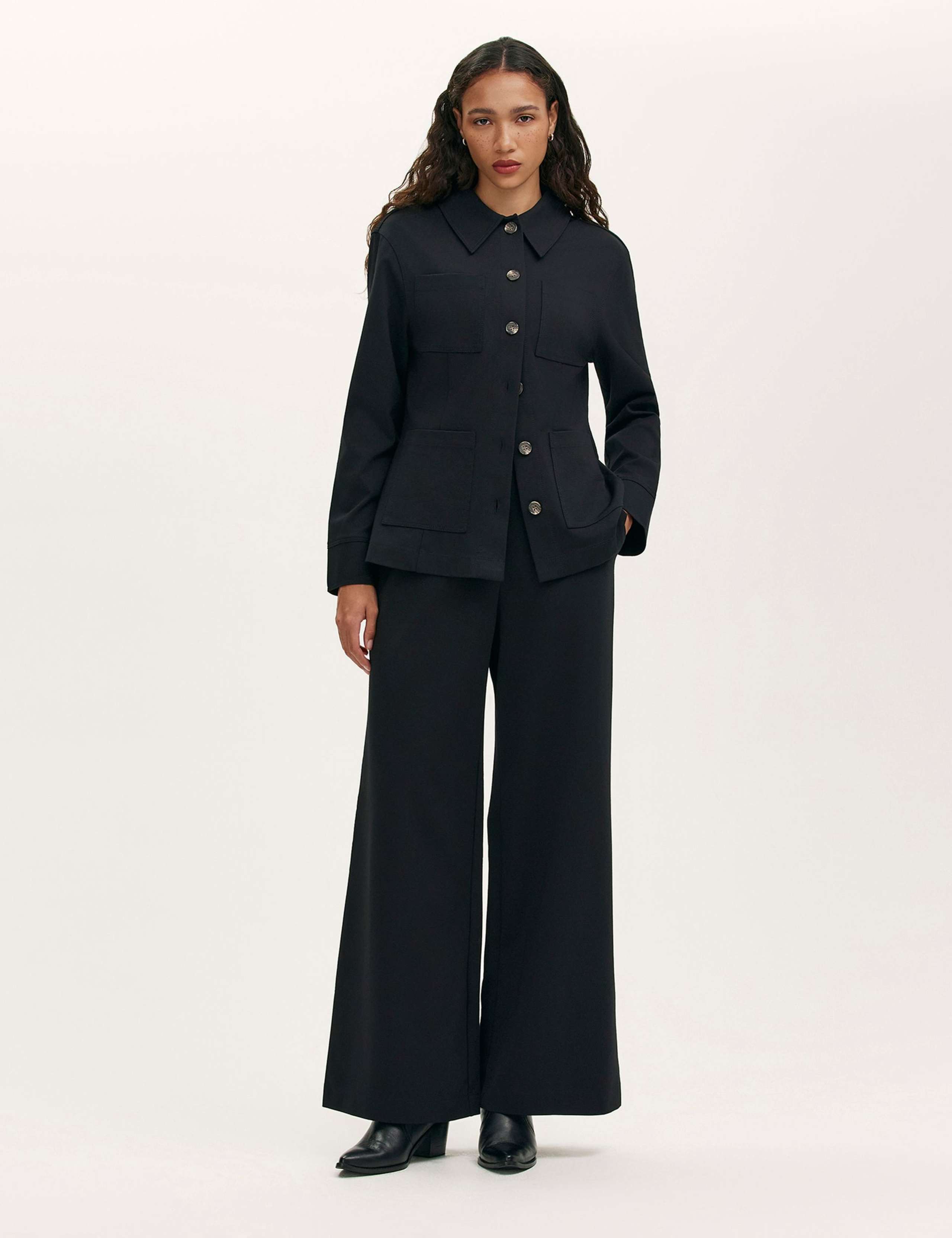 Ponte Jersey Collared Jacket 2 of 4