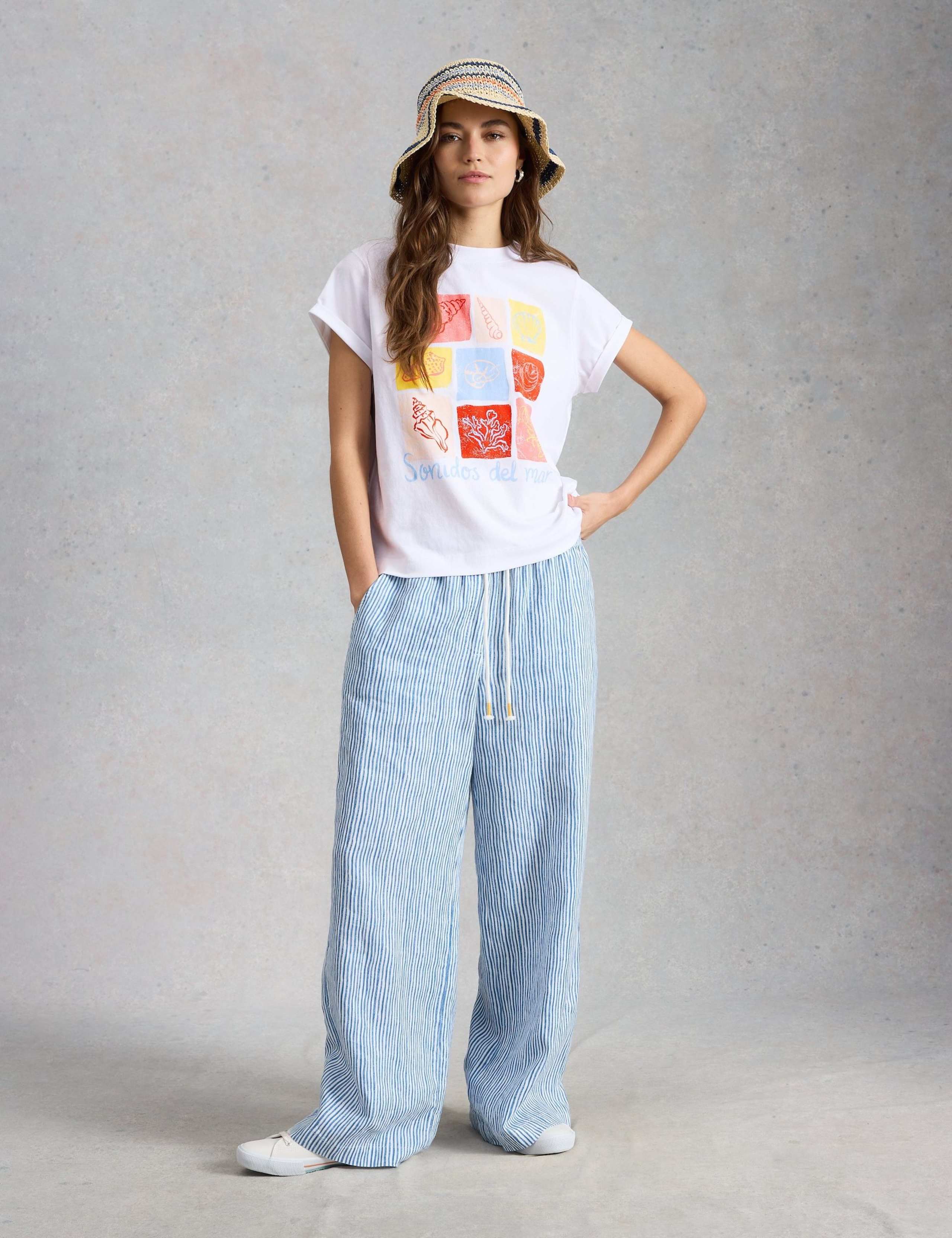 Pure Cotton Printed T-Shirt 1 of 6