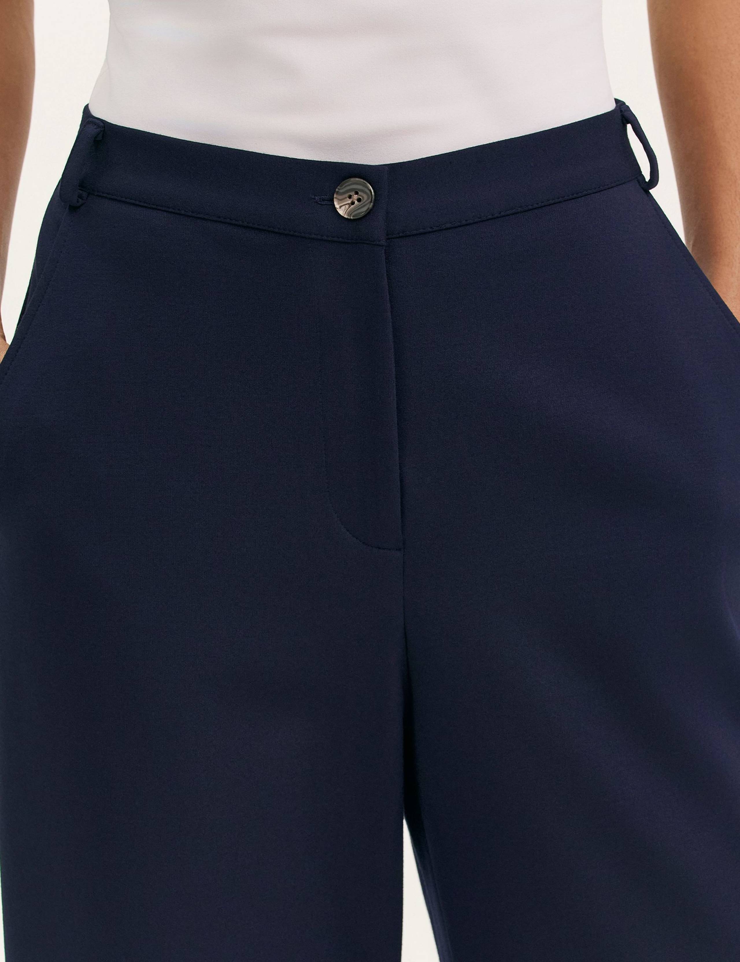 Jersey Wide Leg Trousers 2 of 3