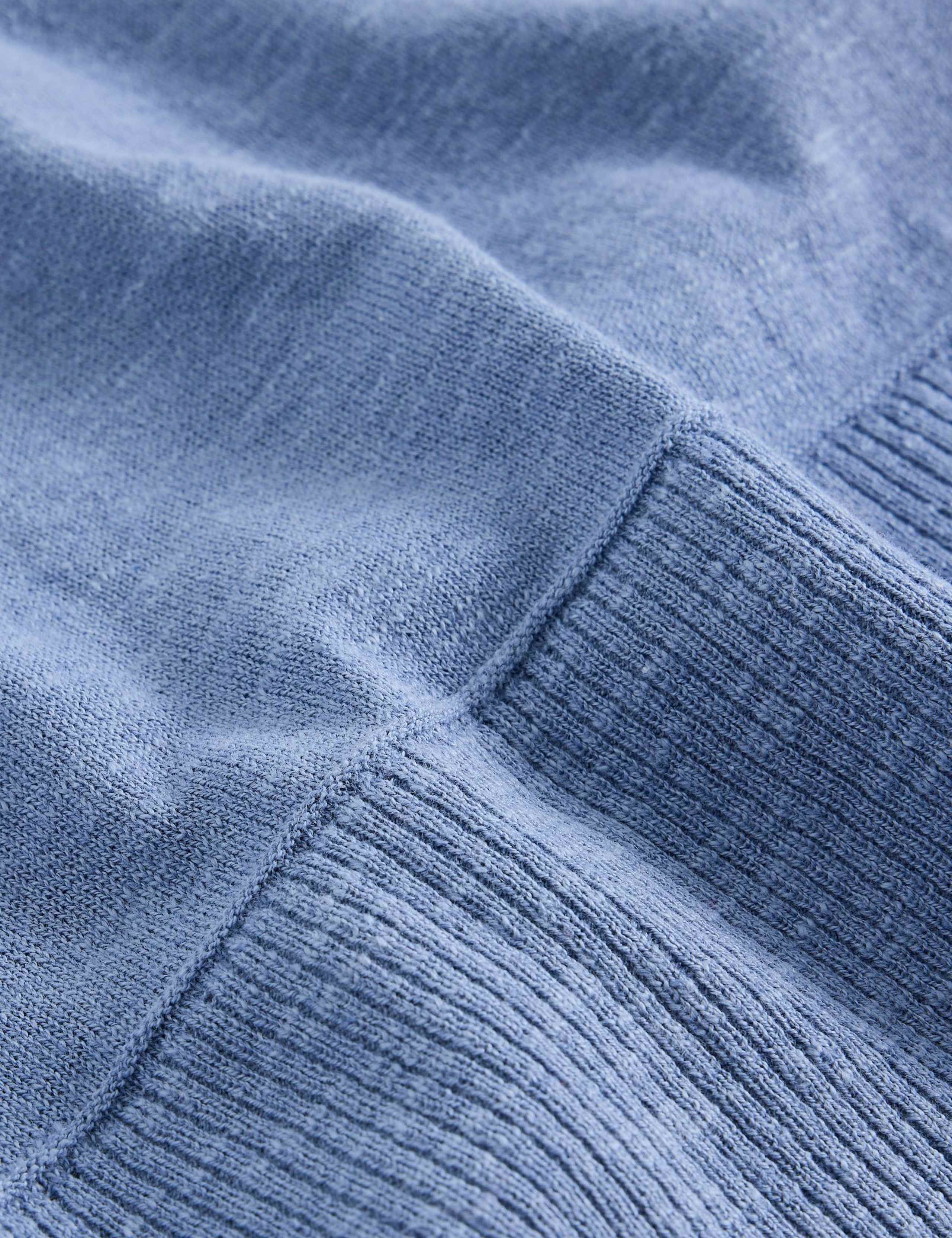 Cotton Rich Jumper with Linen 5 of 6