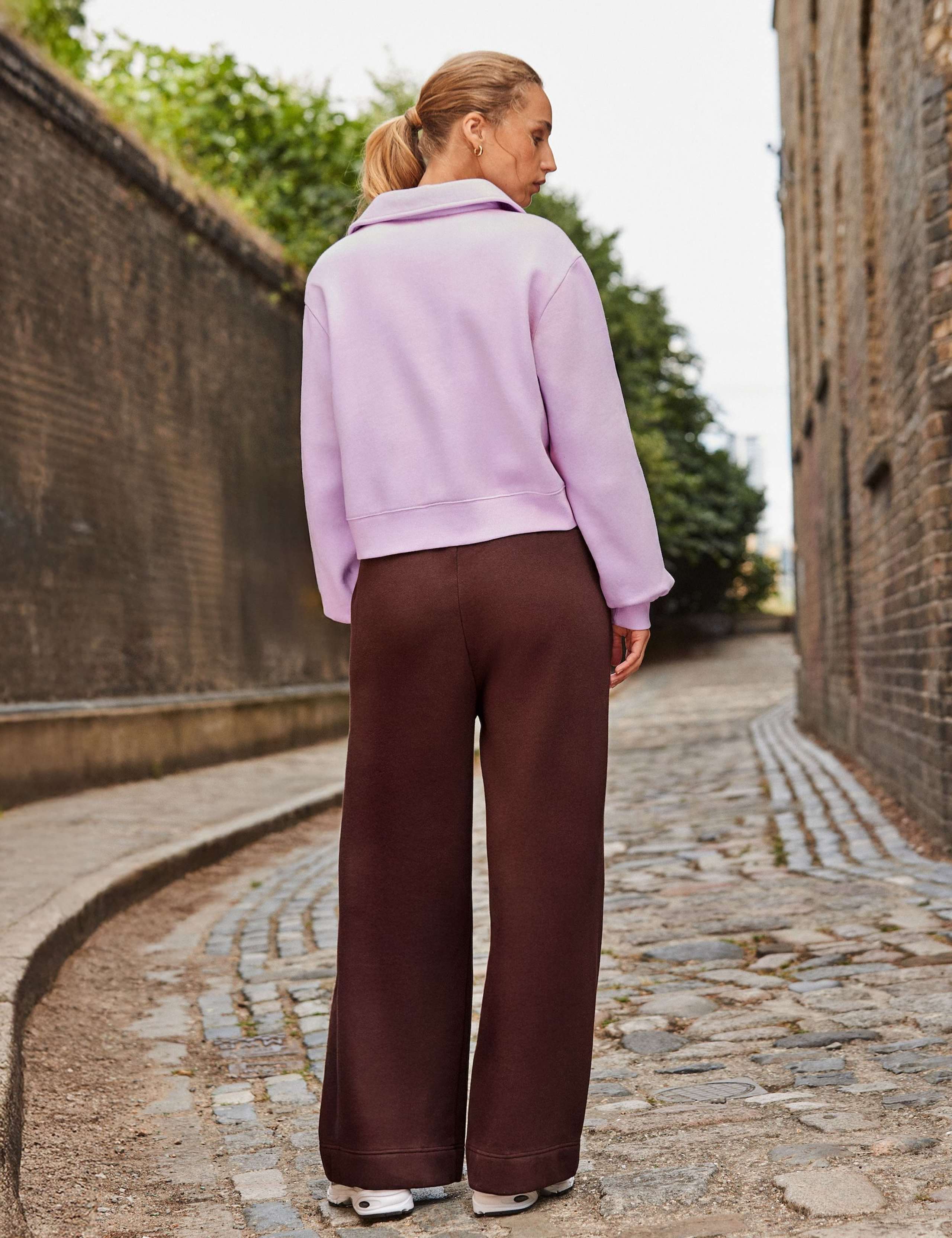 Pure Cotton Collared Button Front Sweatshirt 3 of 5