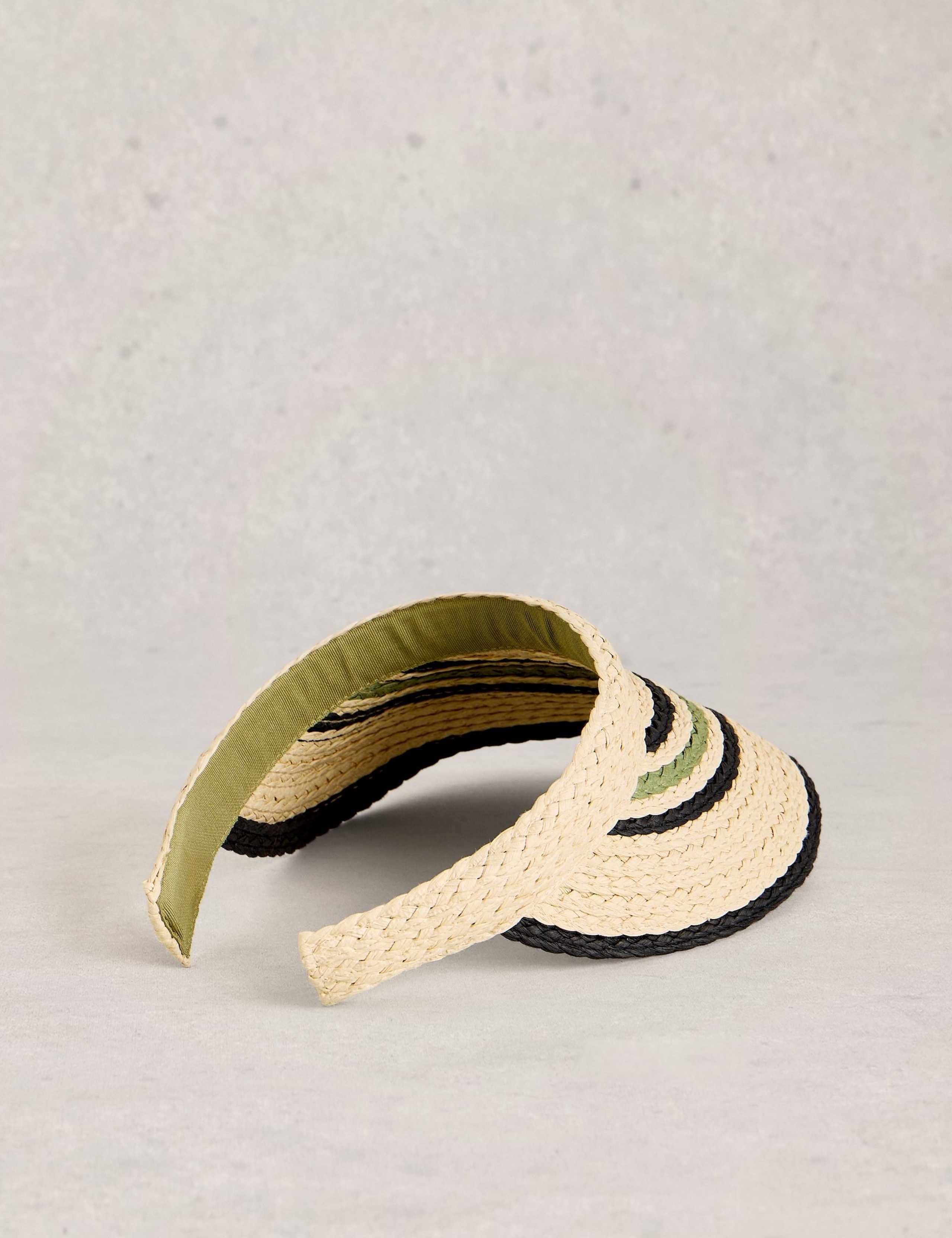 Striped Woven Visor 2 of 2