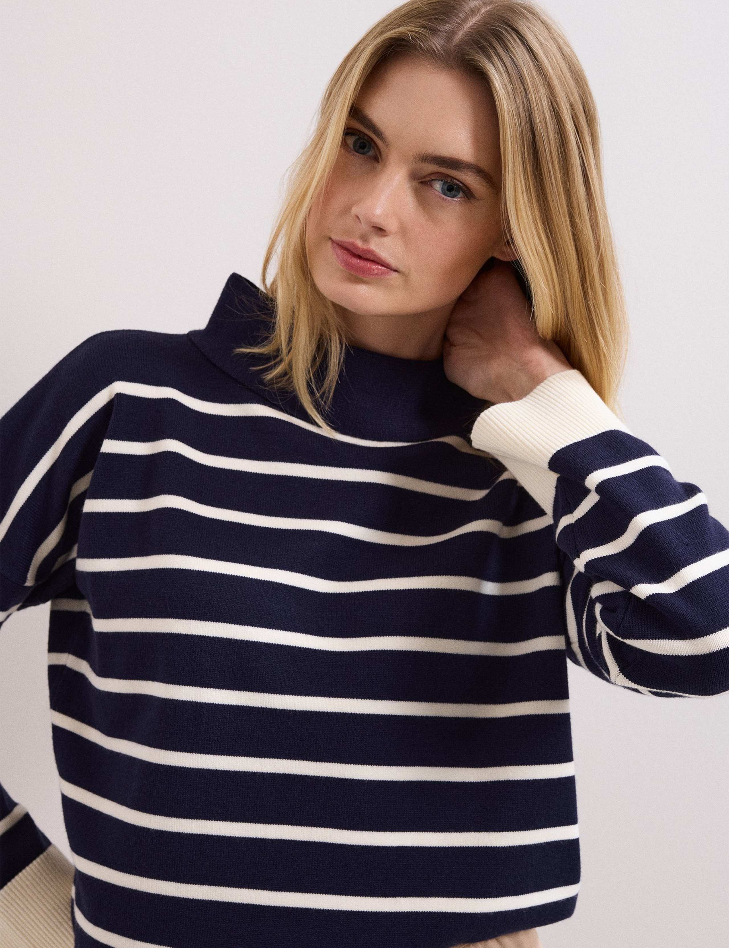 Striped Roll Neck Jumper 6 of 6