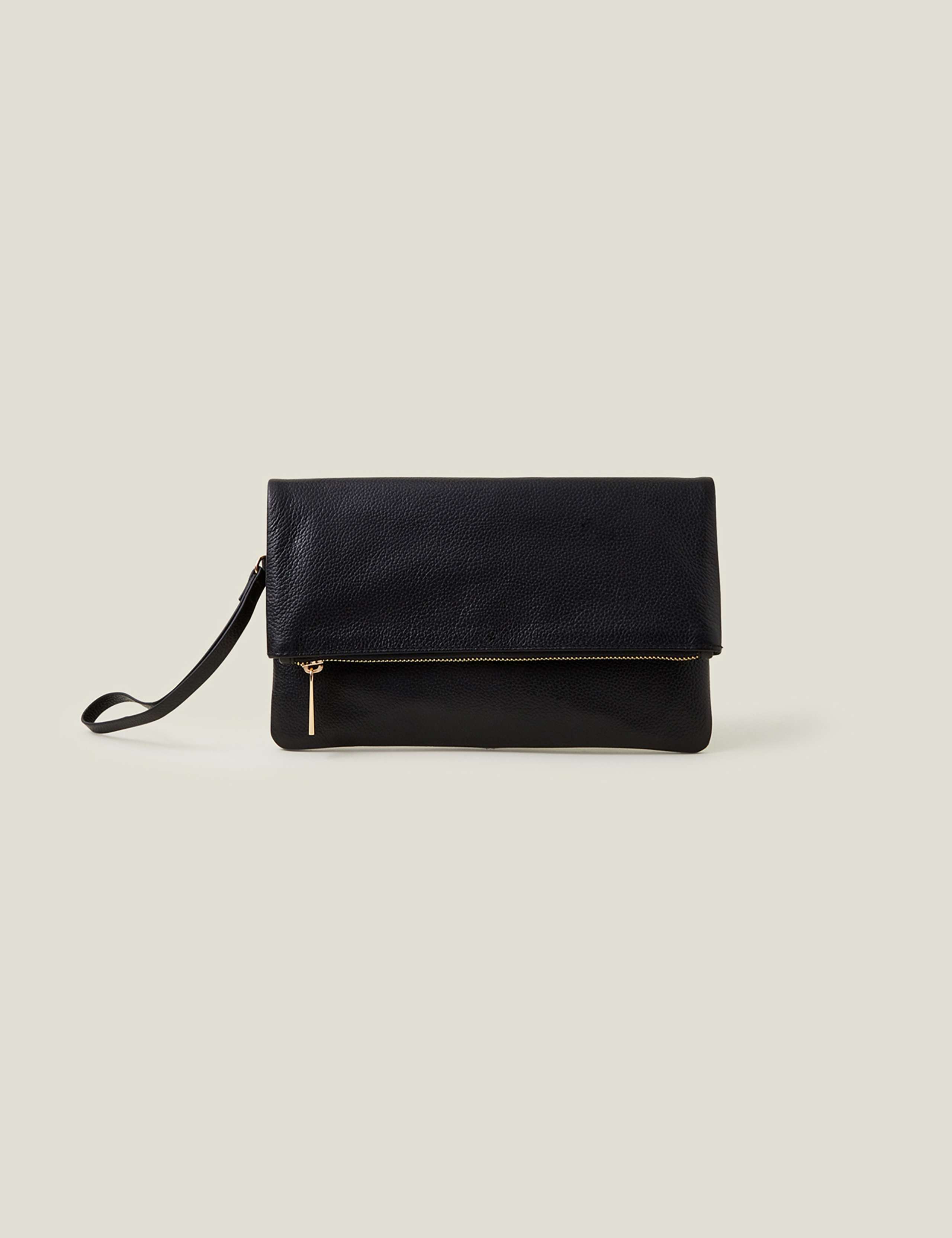 Leather Clutch Bag 2 of 4