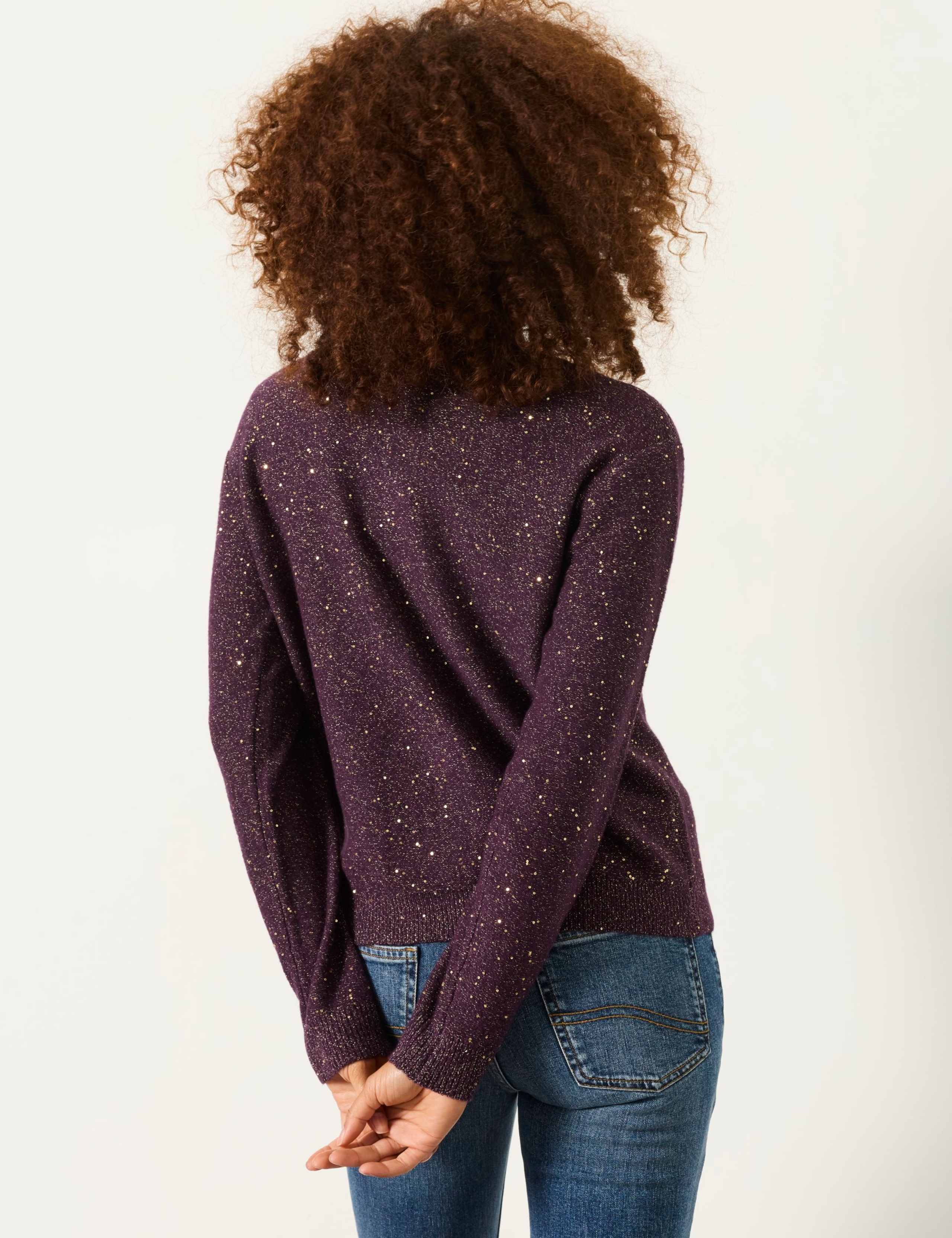 Pure Cotton Sparkly Cardigan 5 of 5