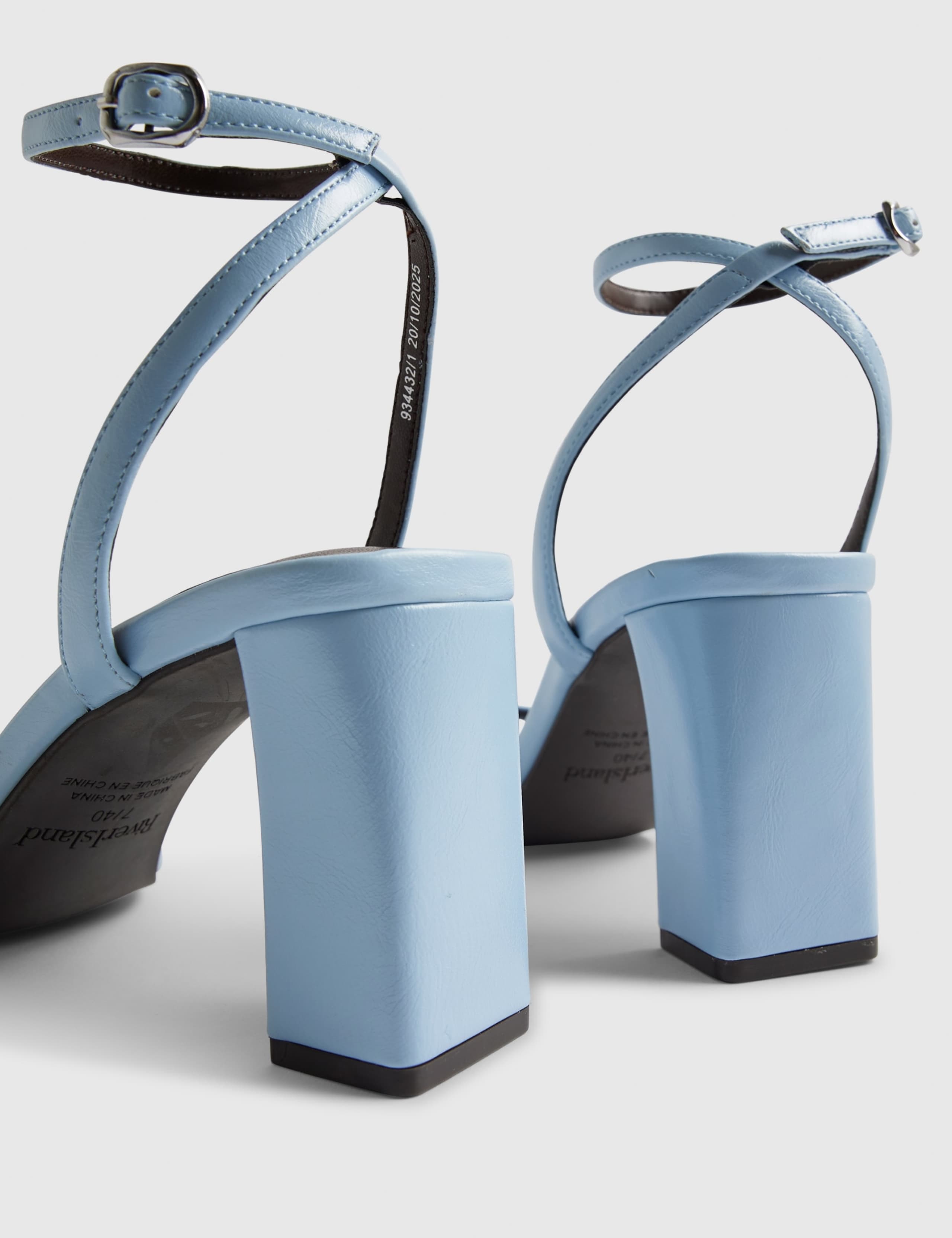 Ankle Strap Block Heel Sandals 3 of 5