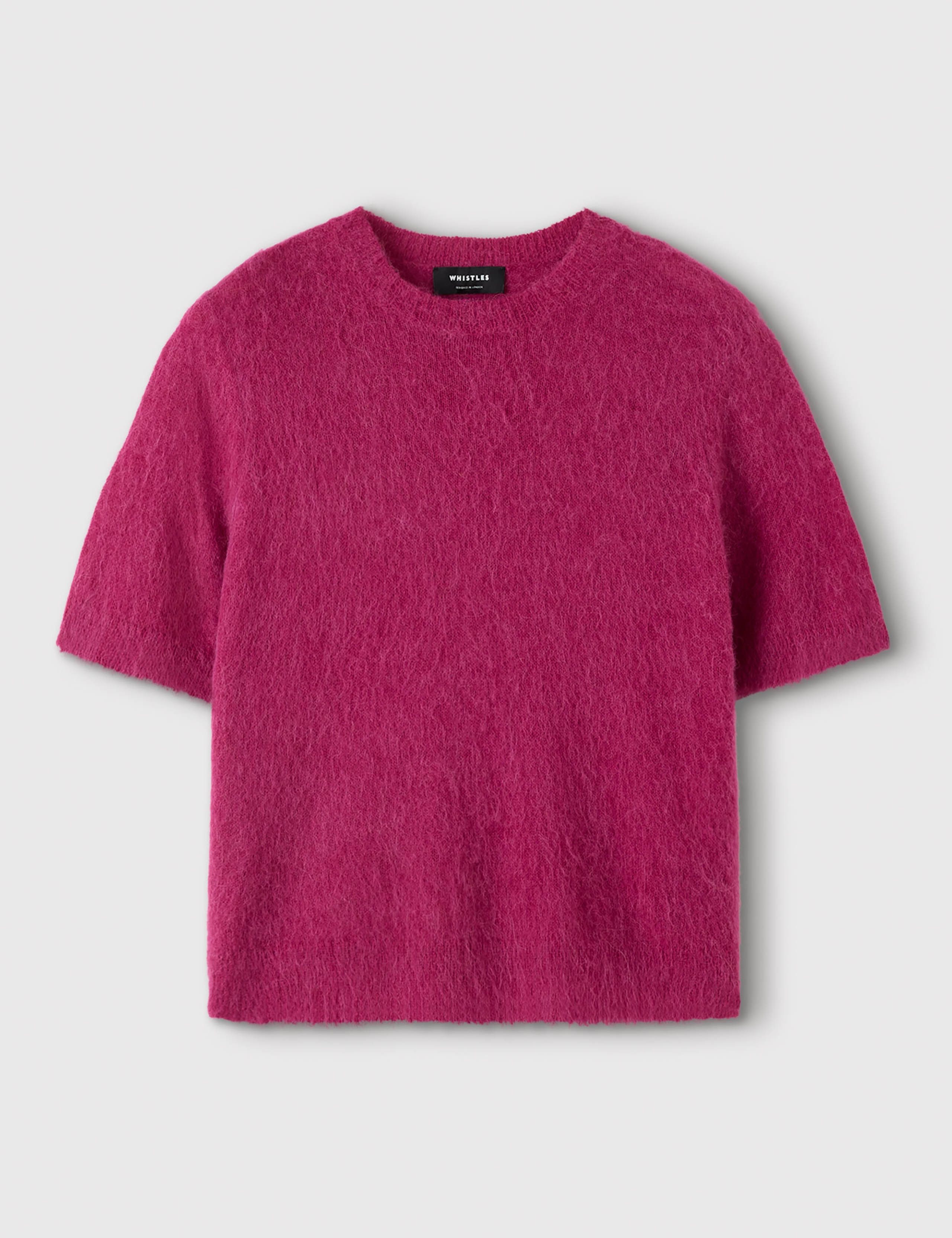 Alpaca Rich Textured Knitted T-Shirt 2 of 6