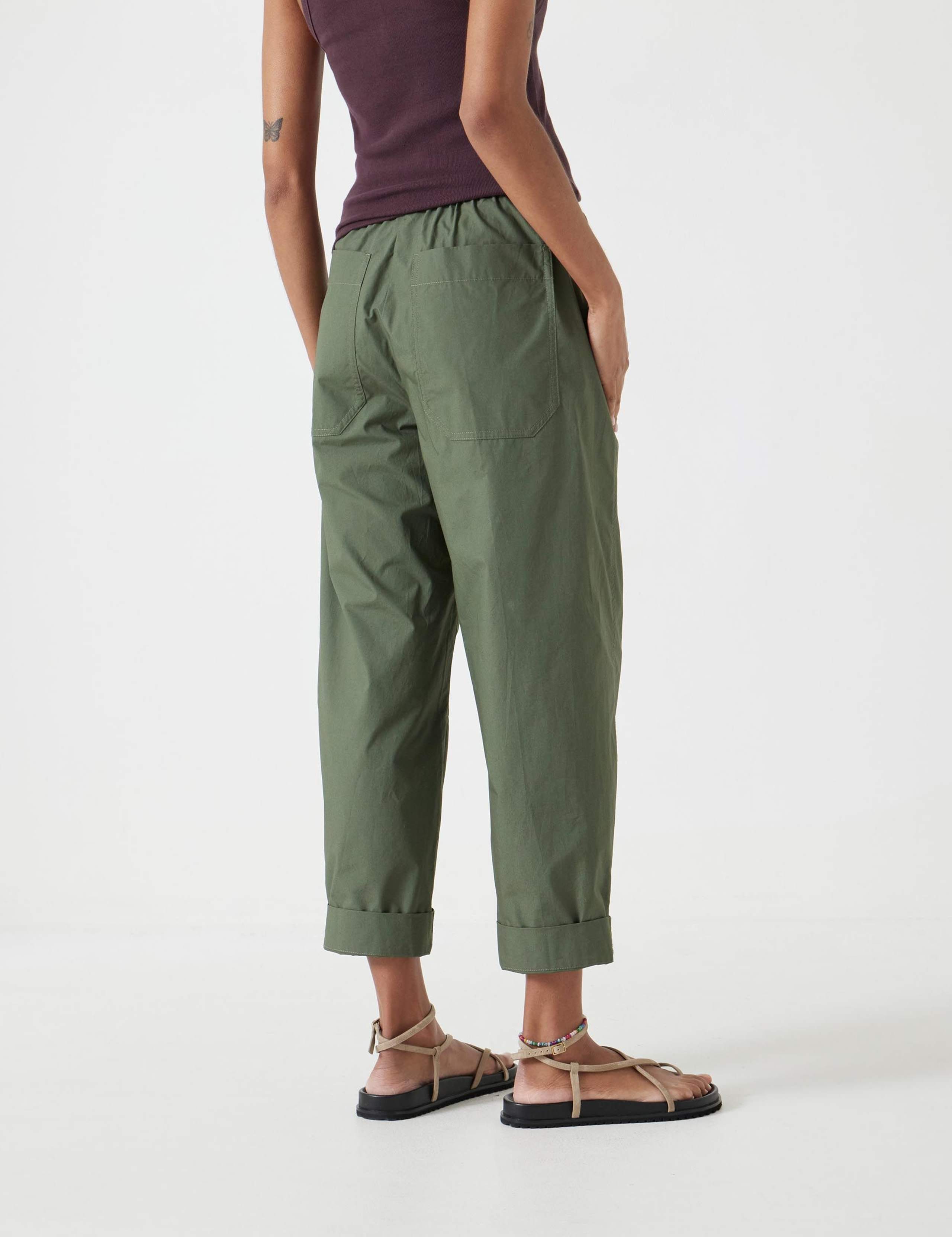 Pure Cotton Tapered Trousers 3 of 5