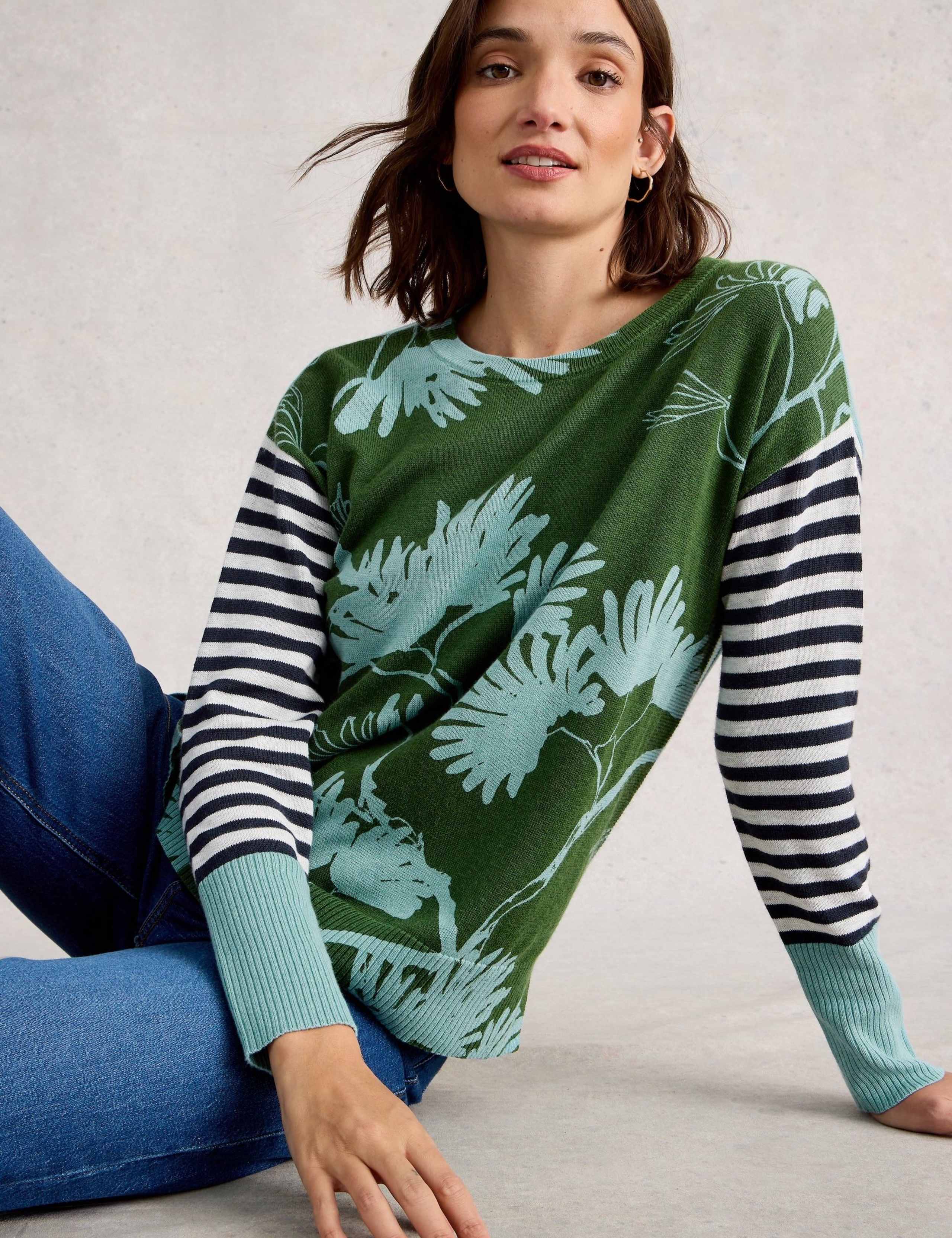 Cotton Floral Jumper 4 of 6