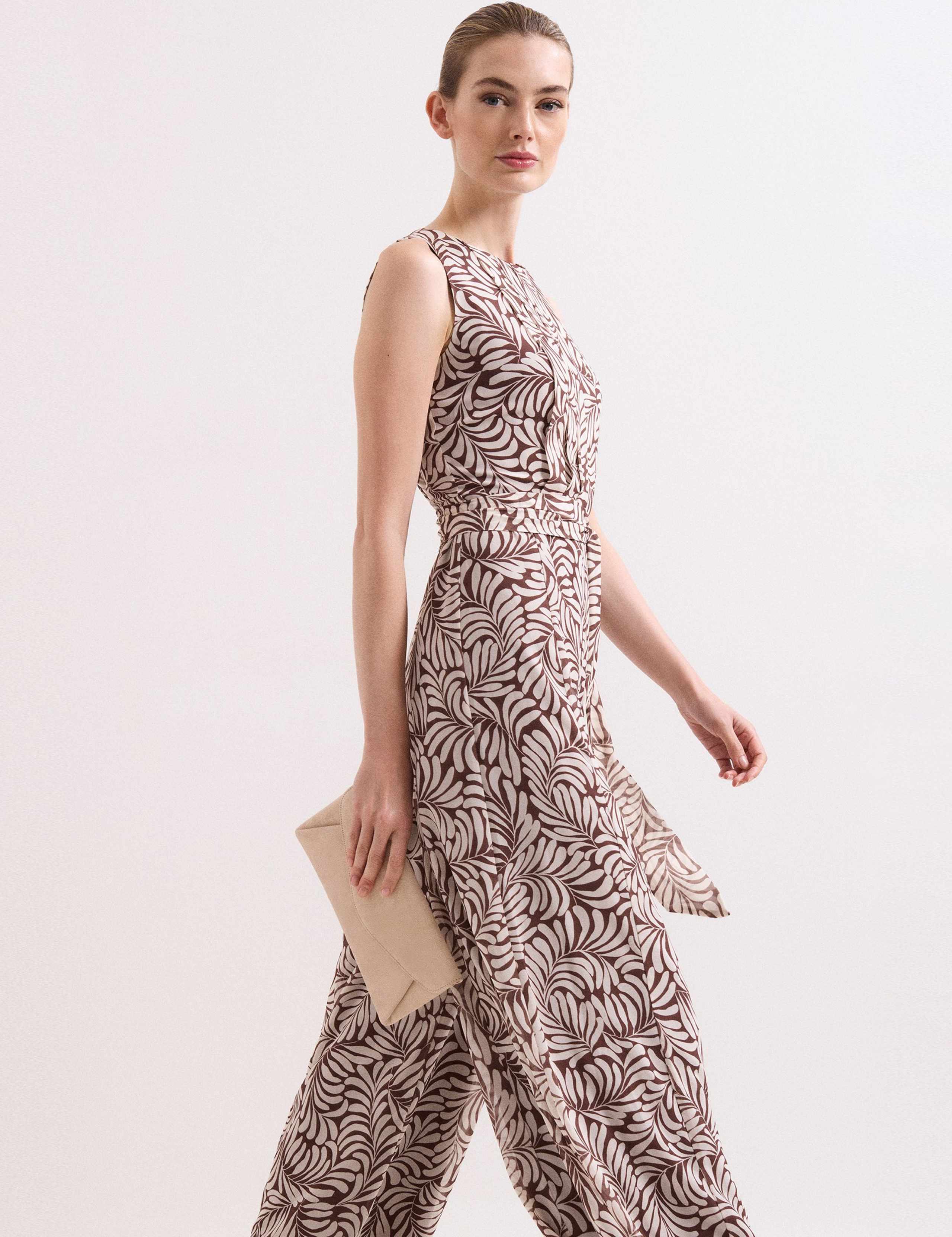 Floral Wide Leg Jumpsuit 3 of 7