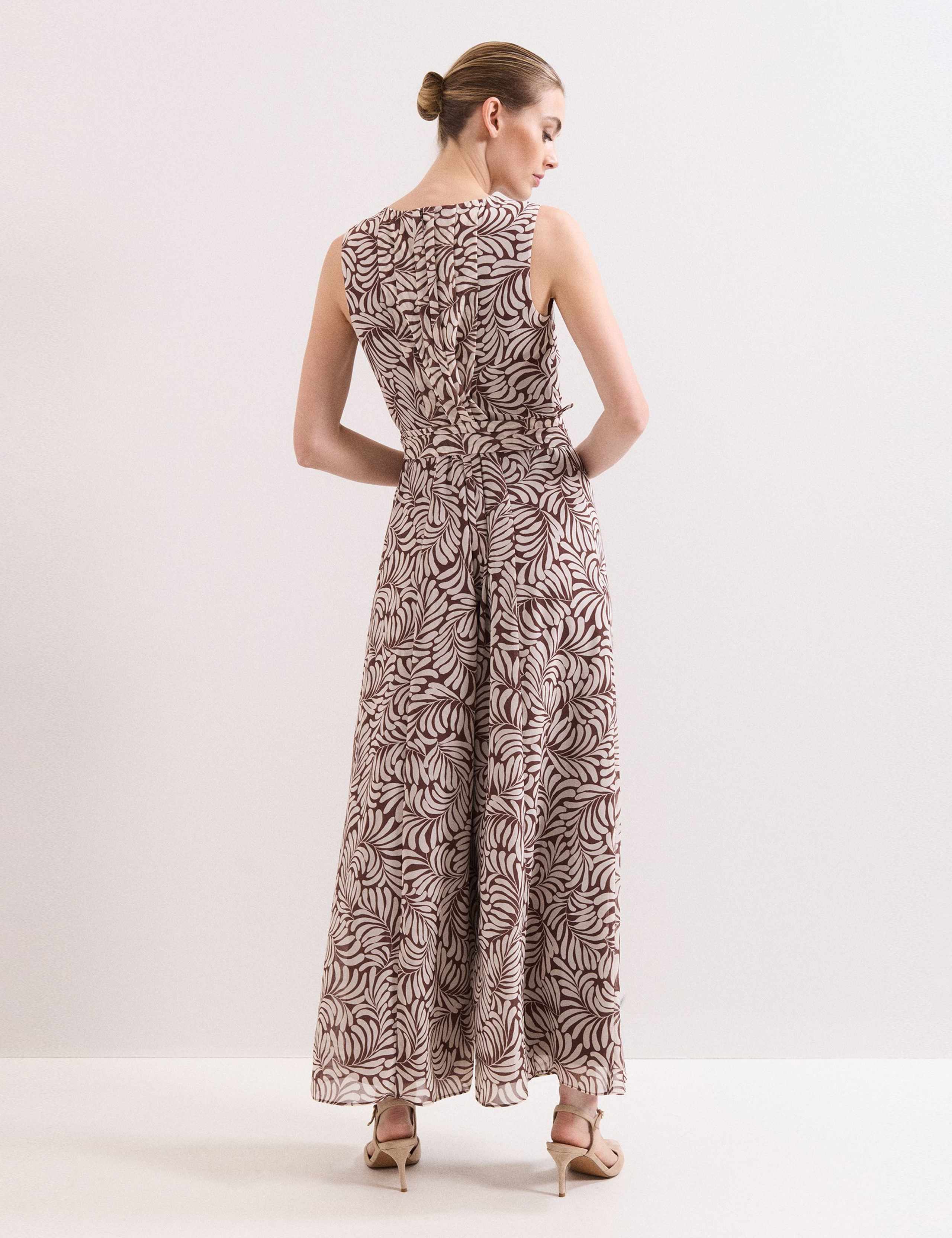 Floral Wide Leg Jumpsuit 4 of 7