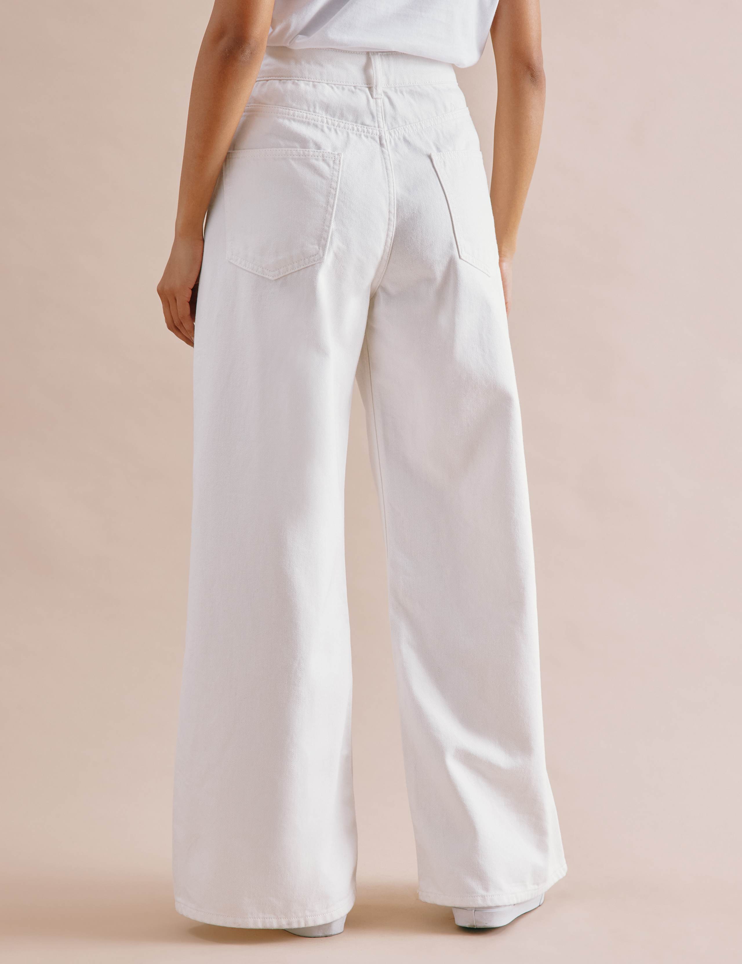Mid Rise Wide Leg Jeans 4 of 5