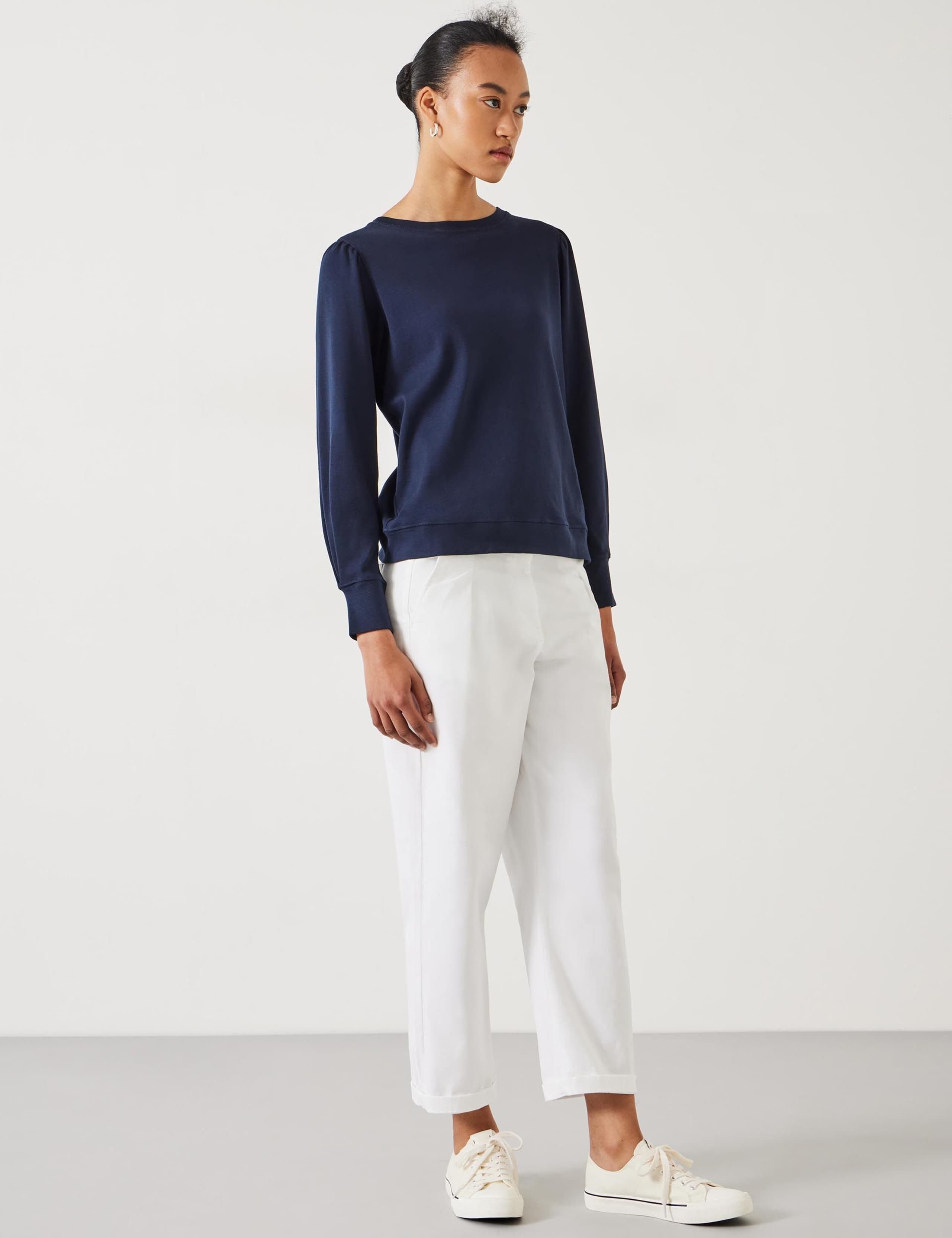 Emily Pure Cotton Puff Sleeve Top 3 of 5