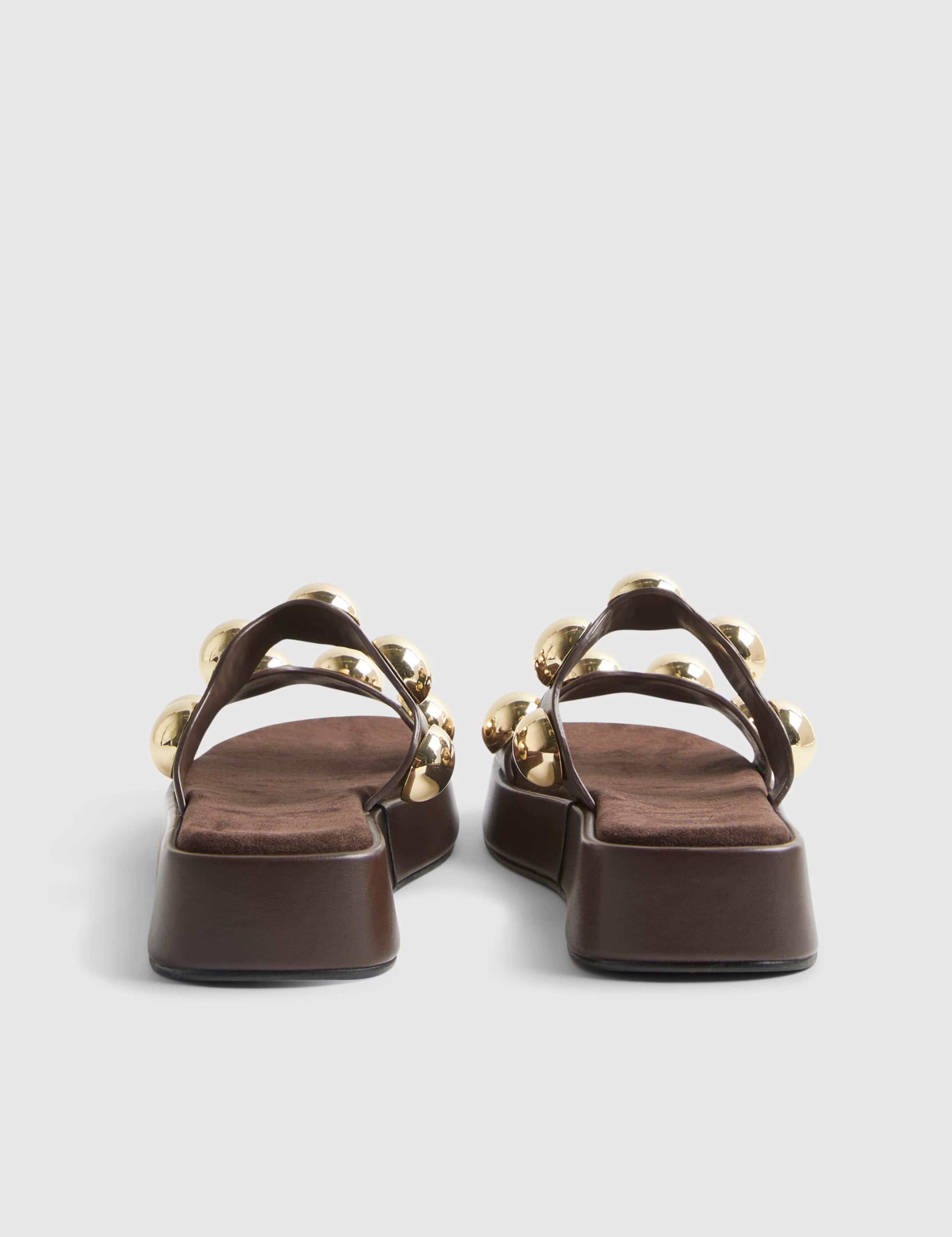 Studded Flatform Sandals 2 of 4