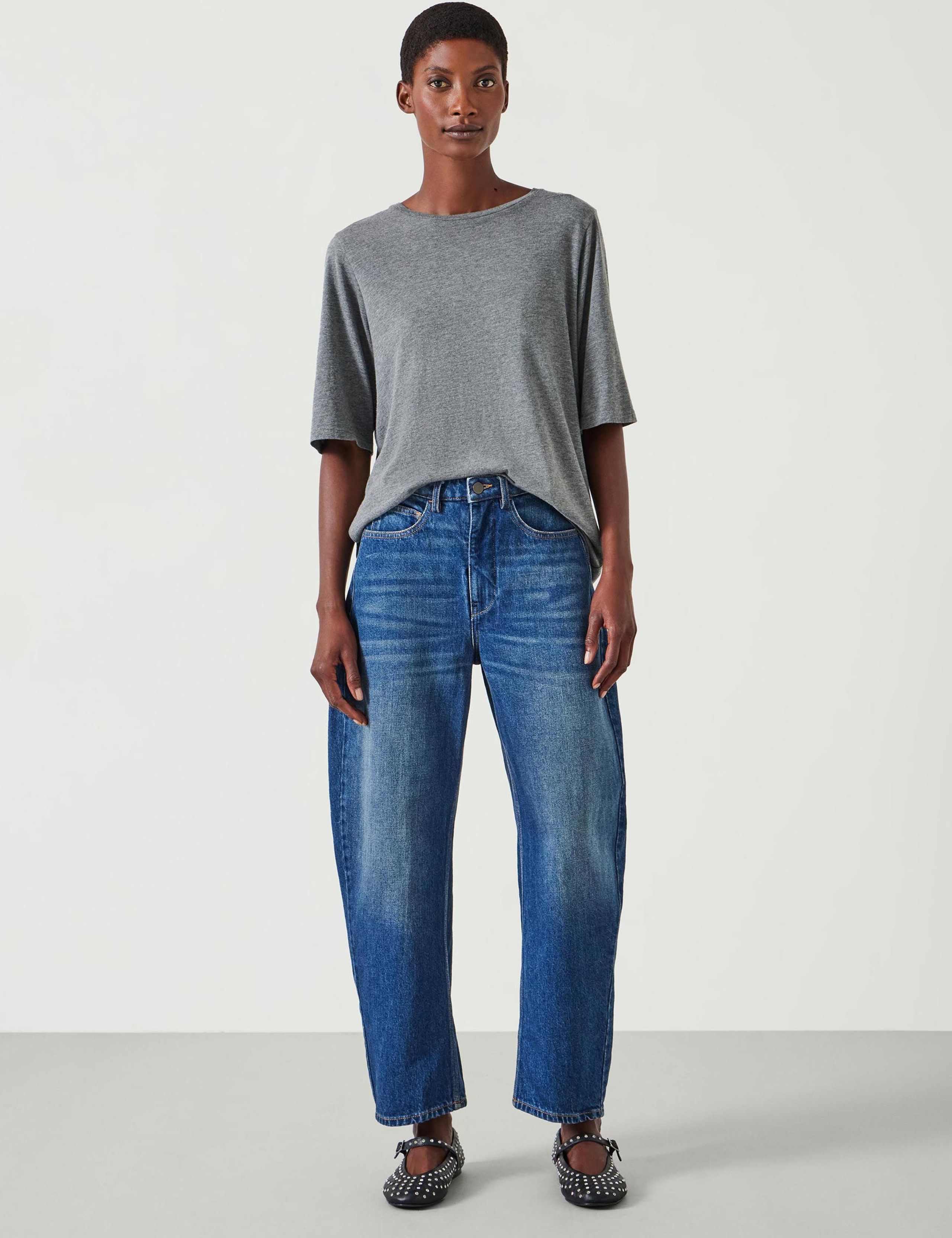 Cotton Rich Crew Neck T-Shirt 3 of 5