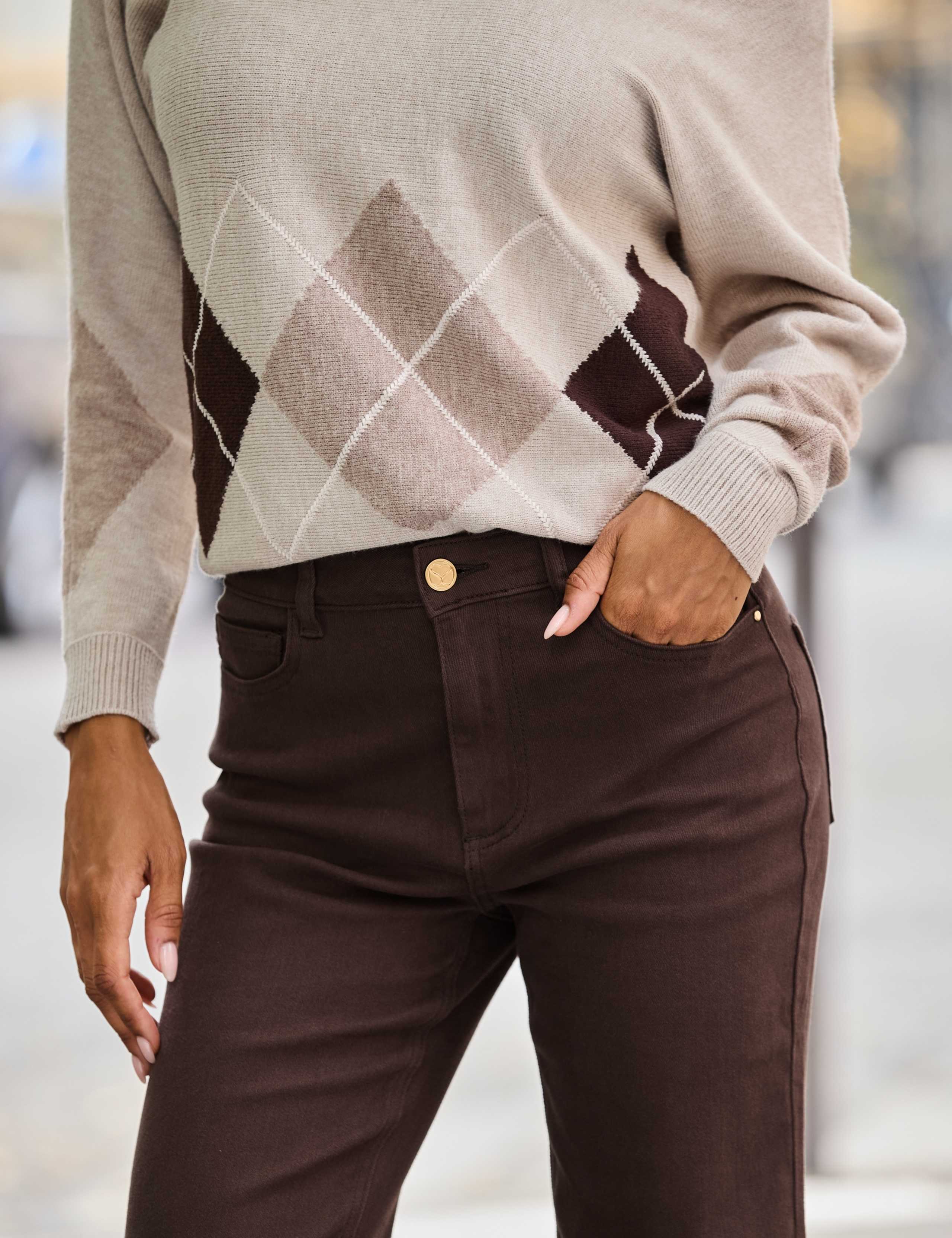 Argyle Collared Jumper 4 of 6