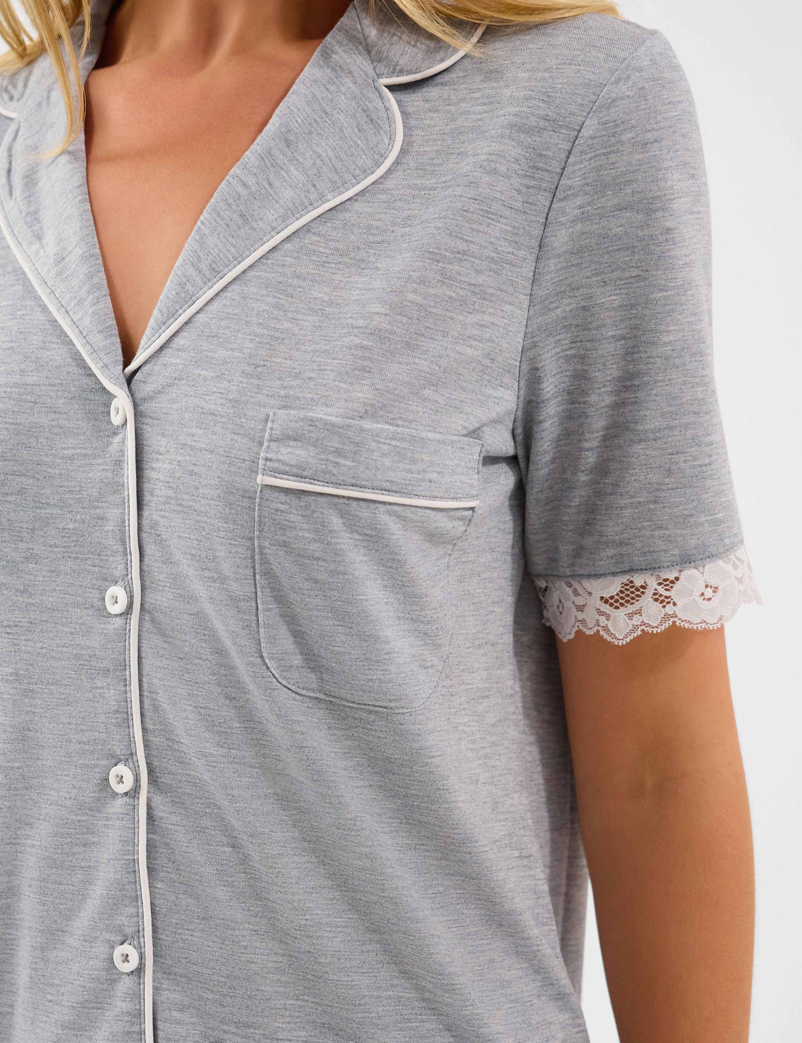 Jersey Lace Shortie Set 4 of 5