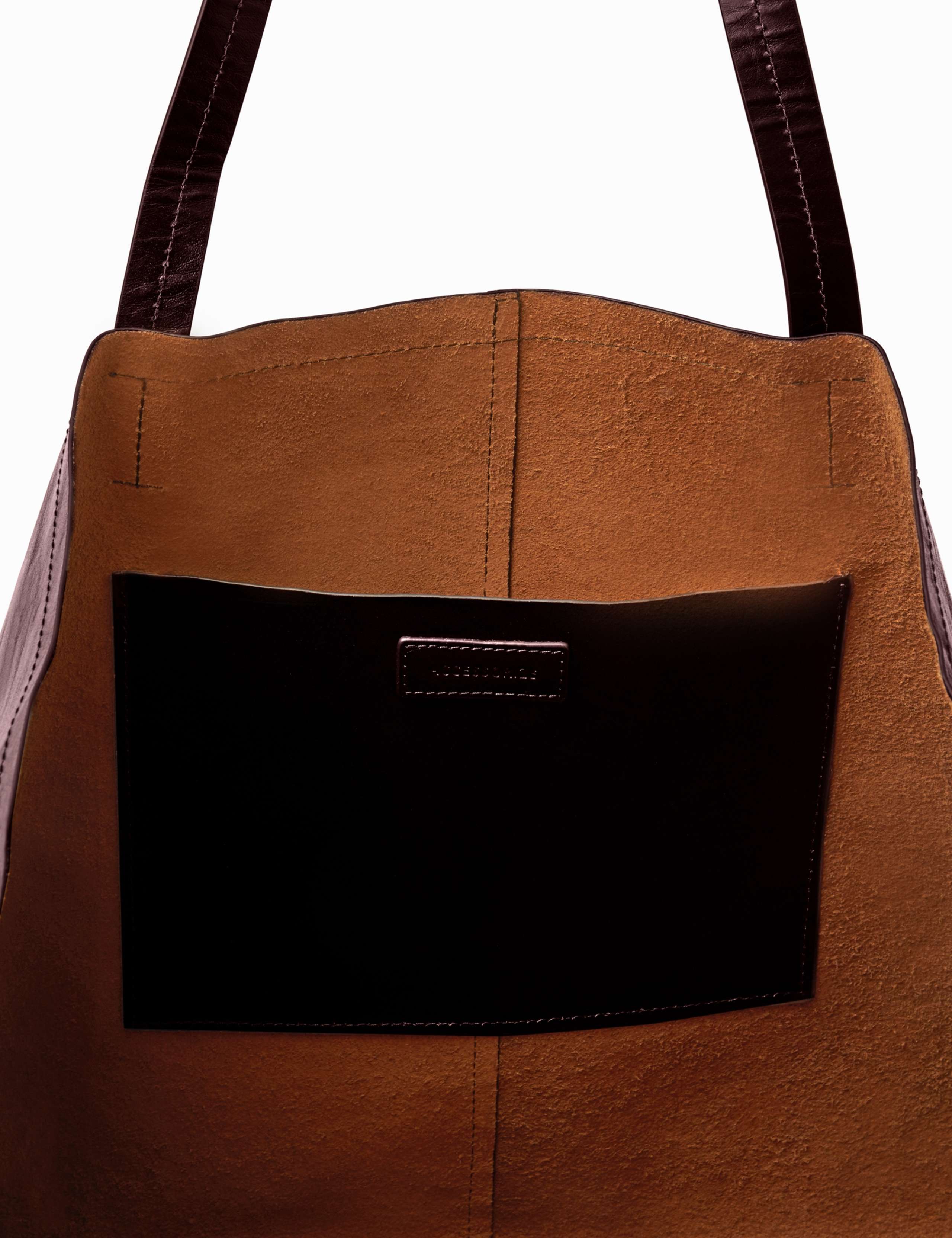 Leather Tote Bag 2 of 4