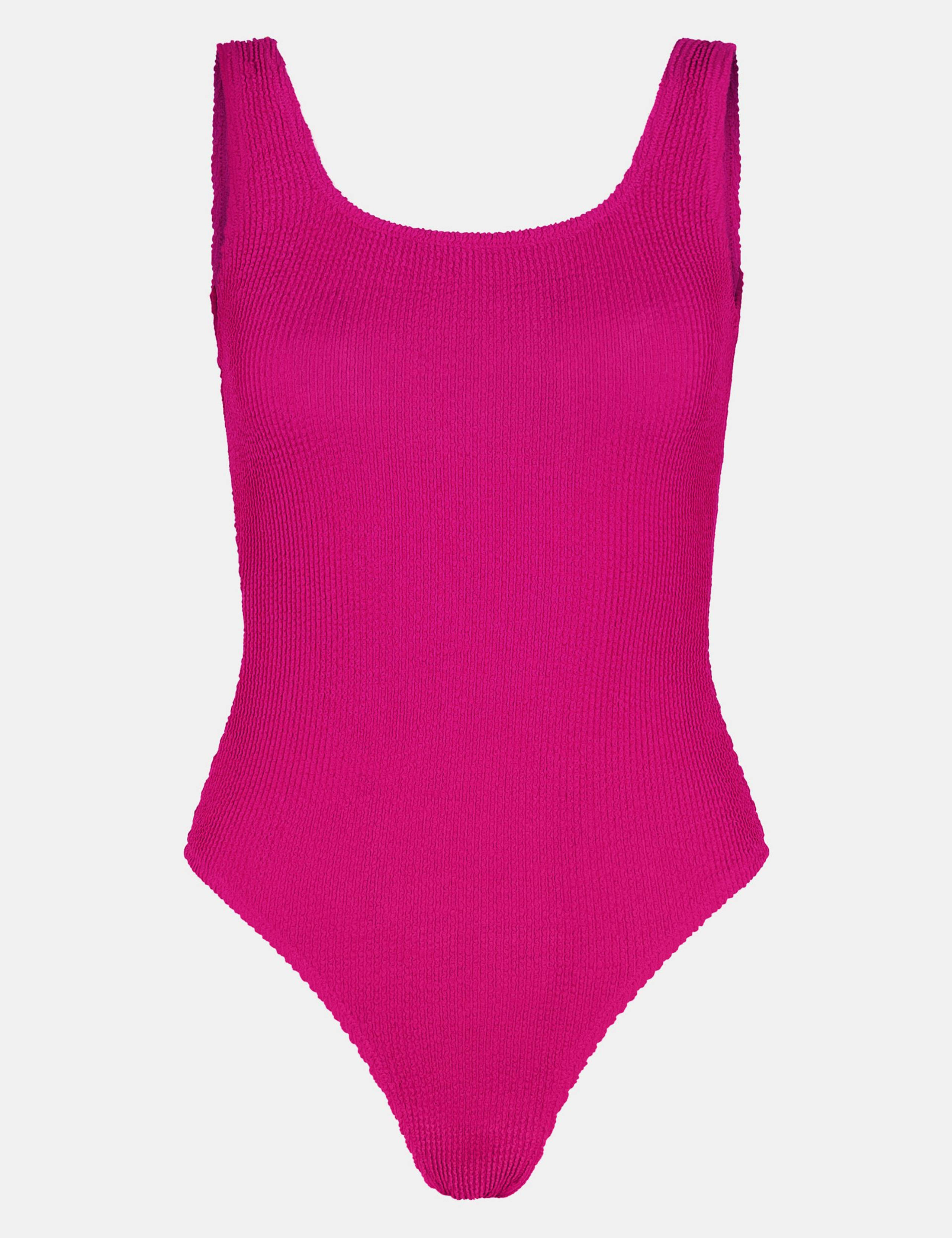Crinkle Scoop Neck Swimsuit 2 of 4