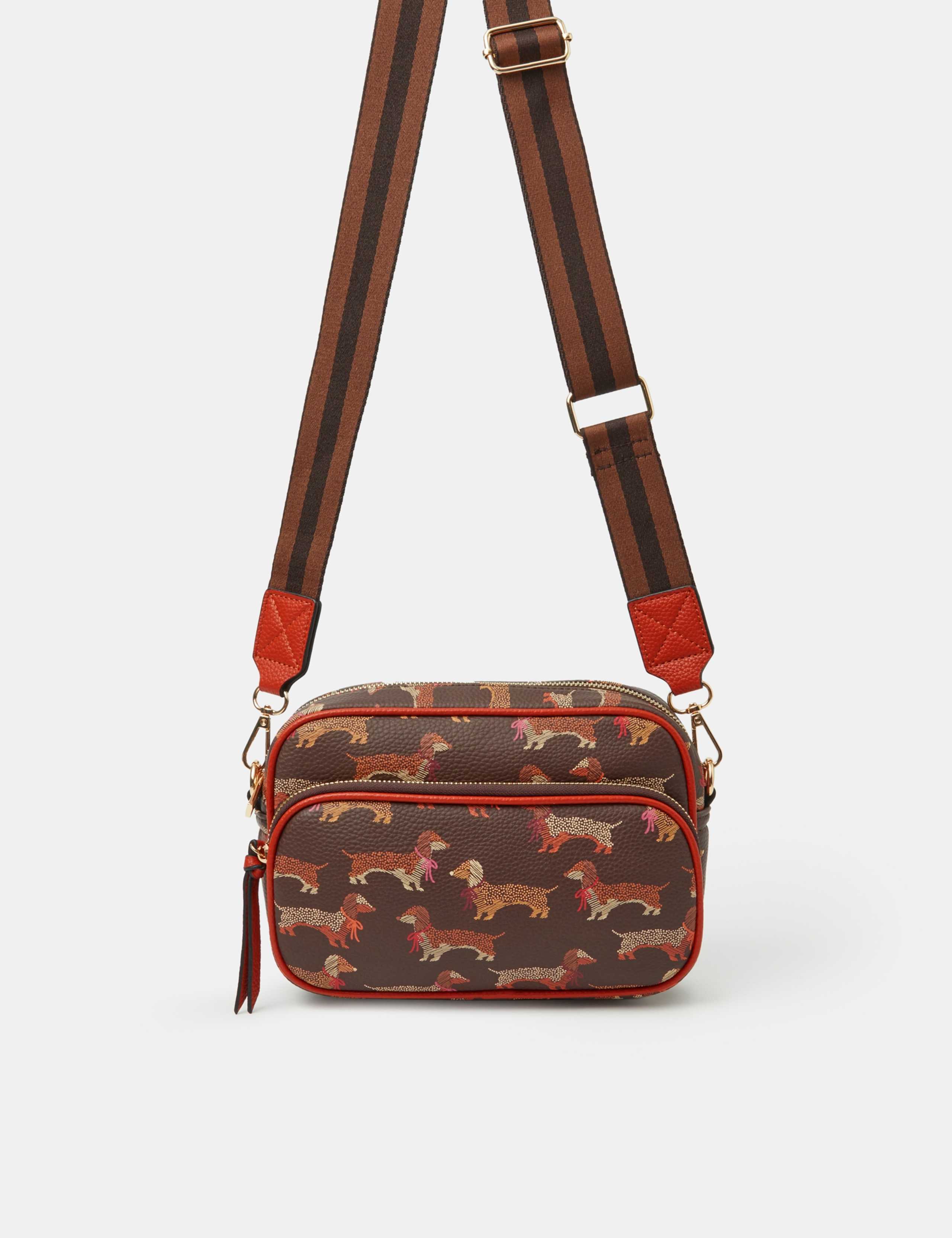 Sausage Dog Print Crossbody Bag 2 of 5