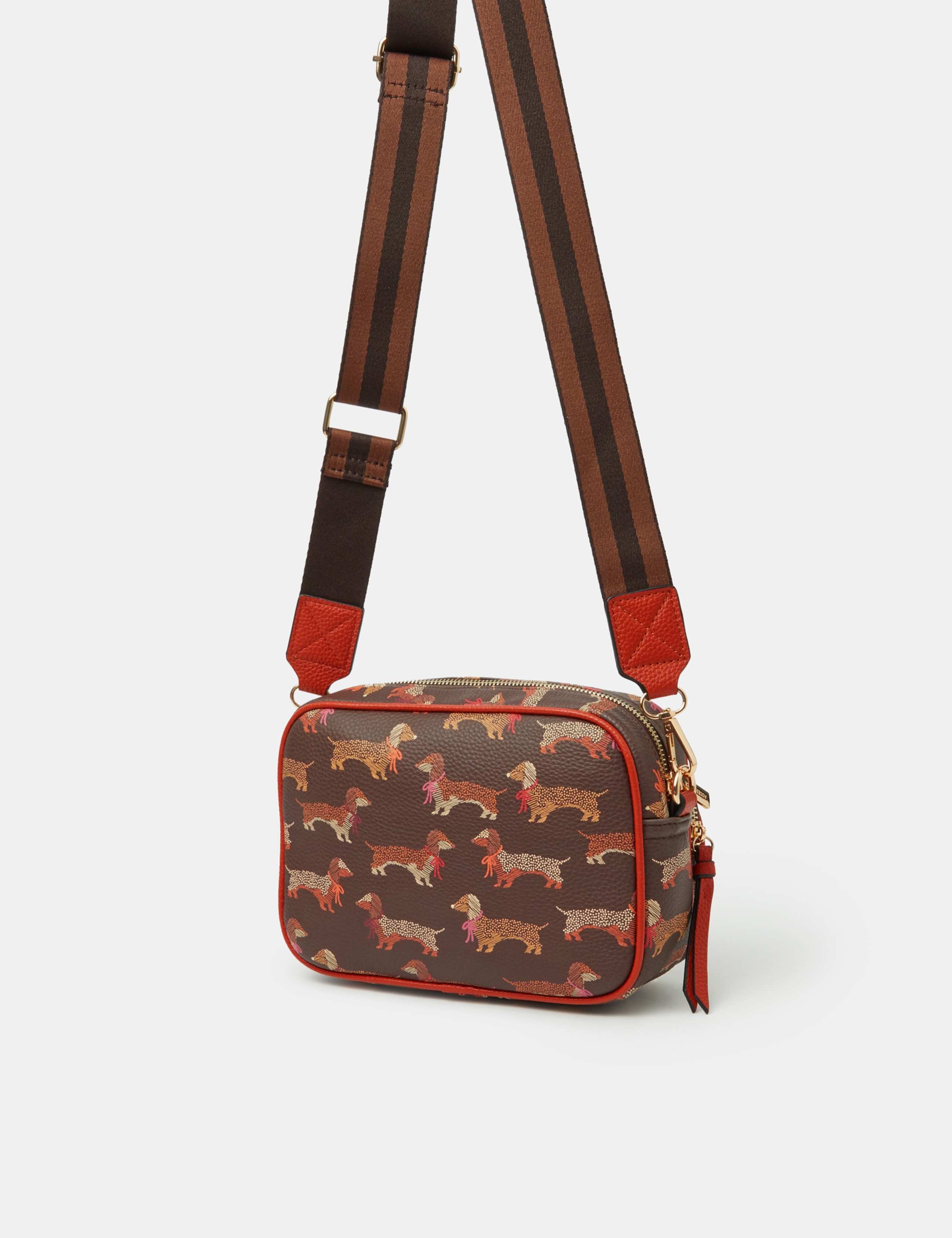 Sausage Dog Print Crossbody Bag 4 of 5