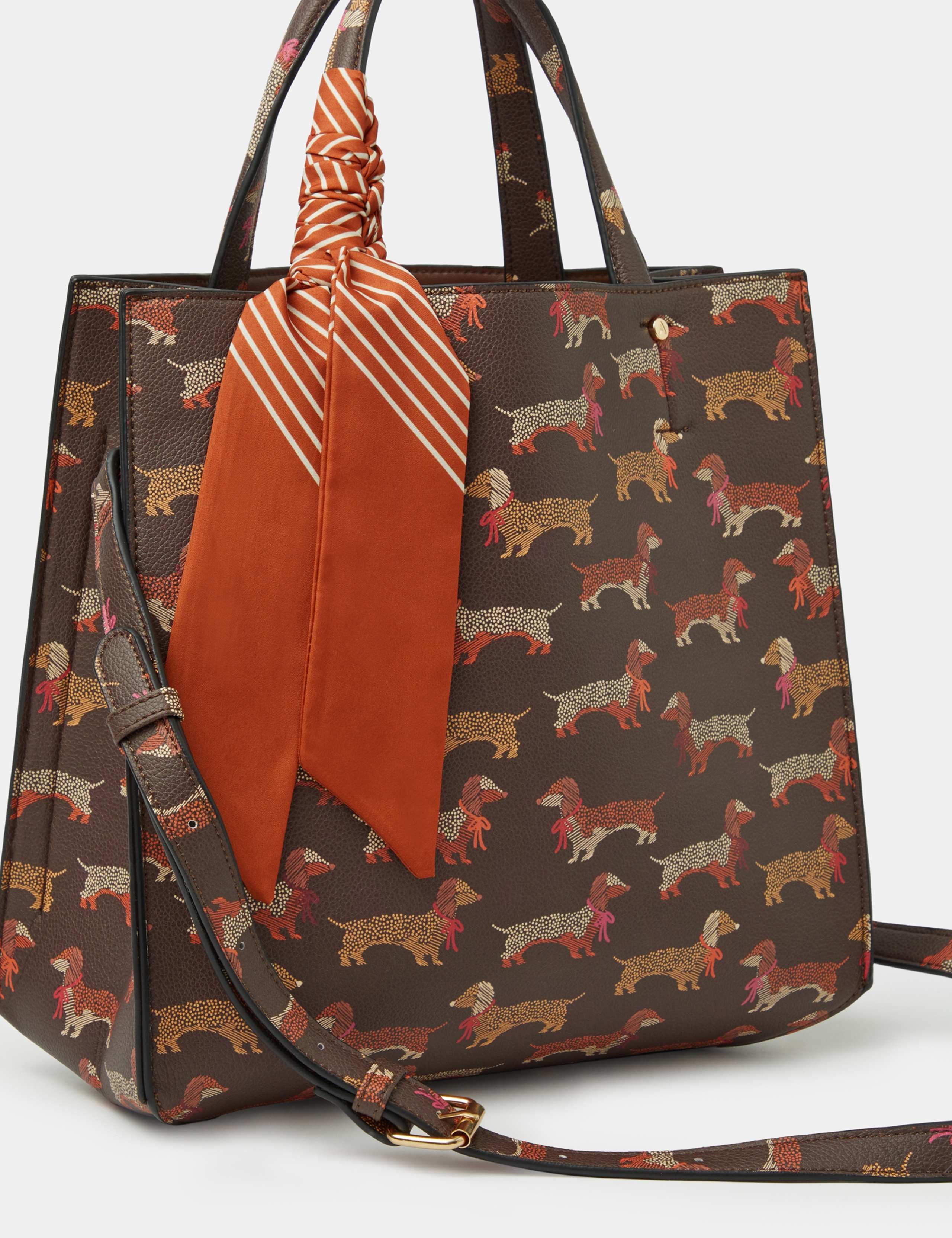 Sausage Dog Print Handheld Bag 4 of 5