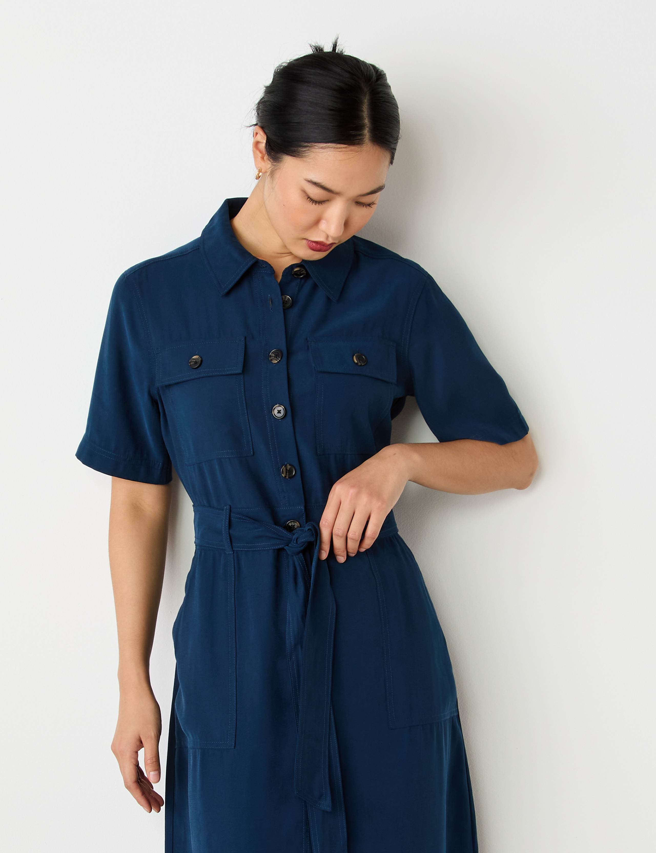 Midi Shirt Dress 3 of 4