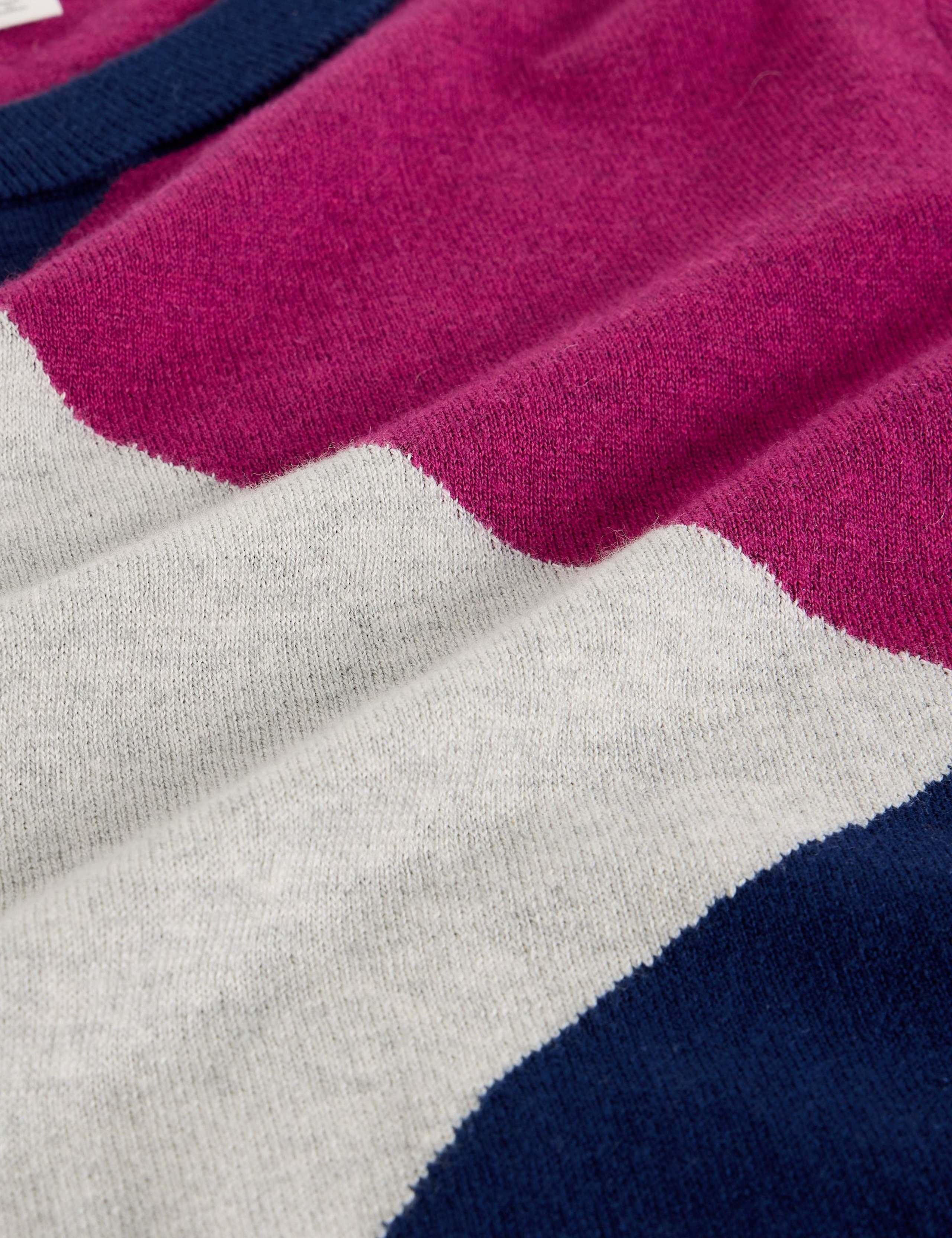 Merino Wool Blend Striped Jumper 6 of 6