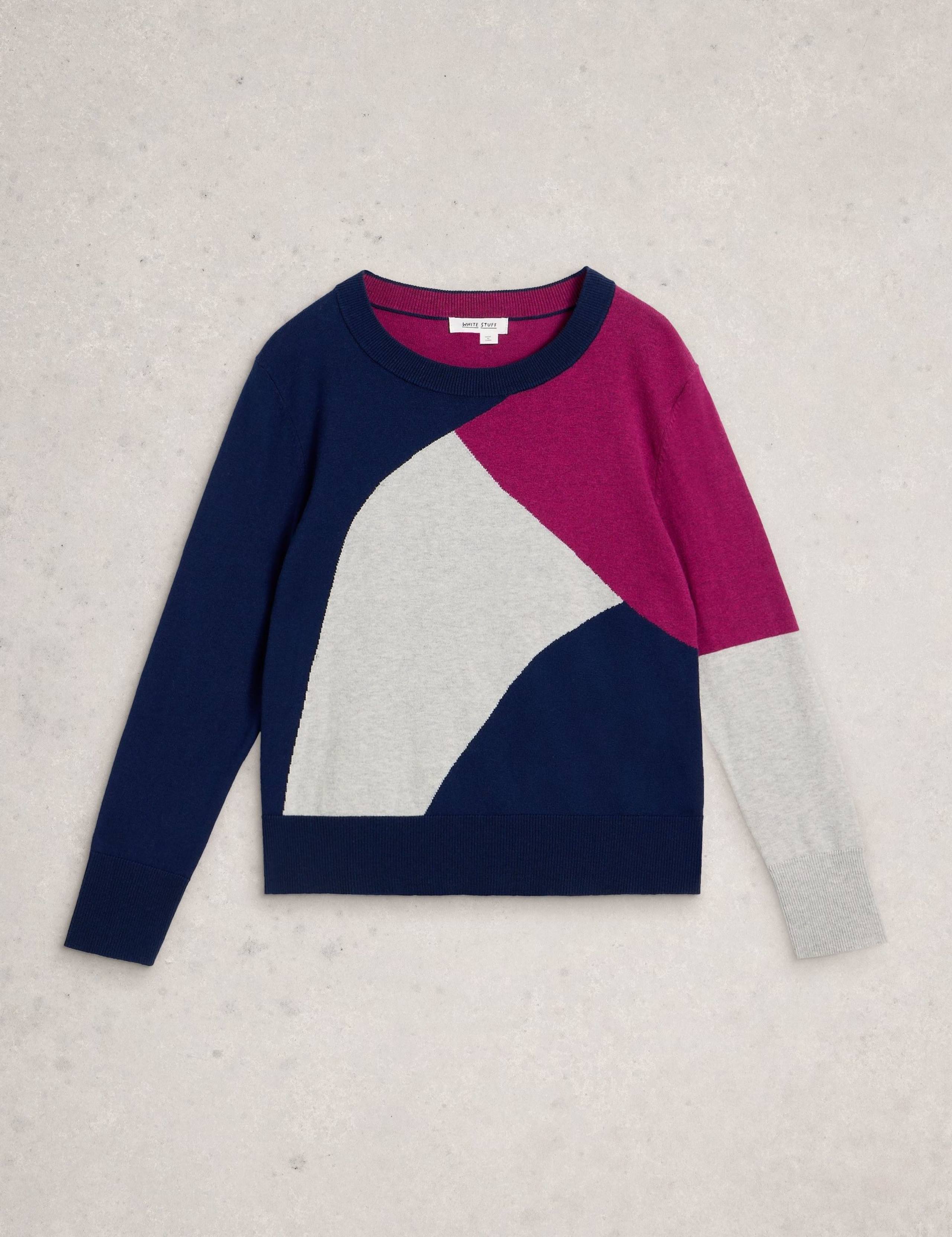 Merino Wool Blend Striped Jumper 2 of 6